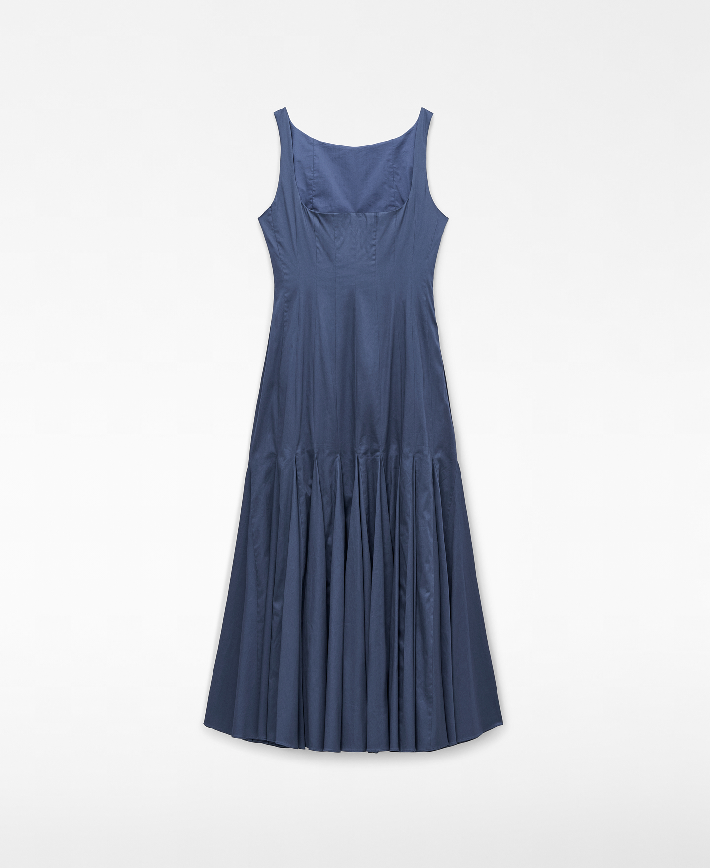 Vestido midi plisado image number 5