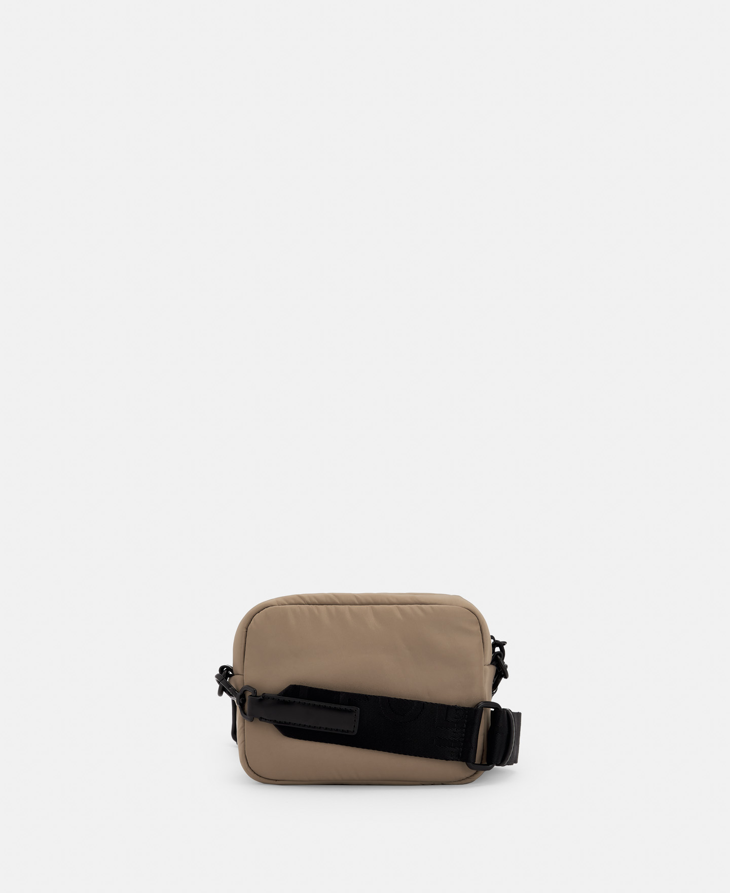 Square shoulder strap in quilted fabric image number 1