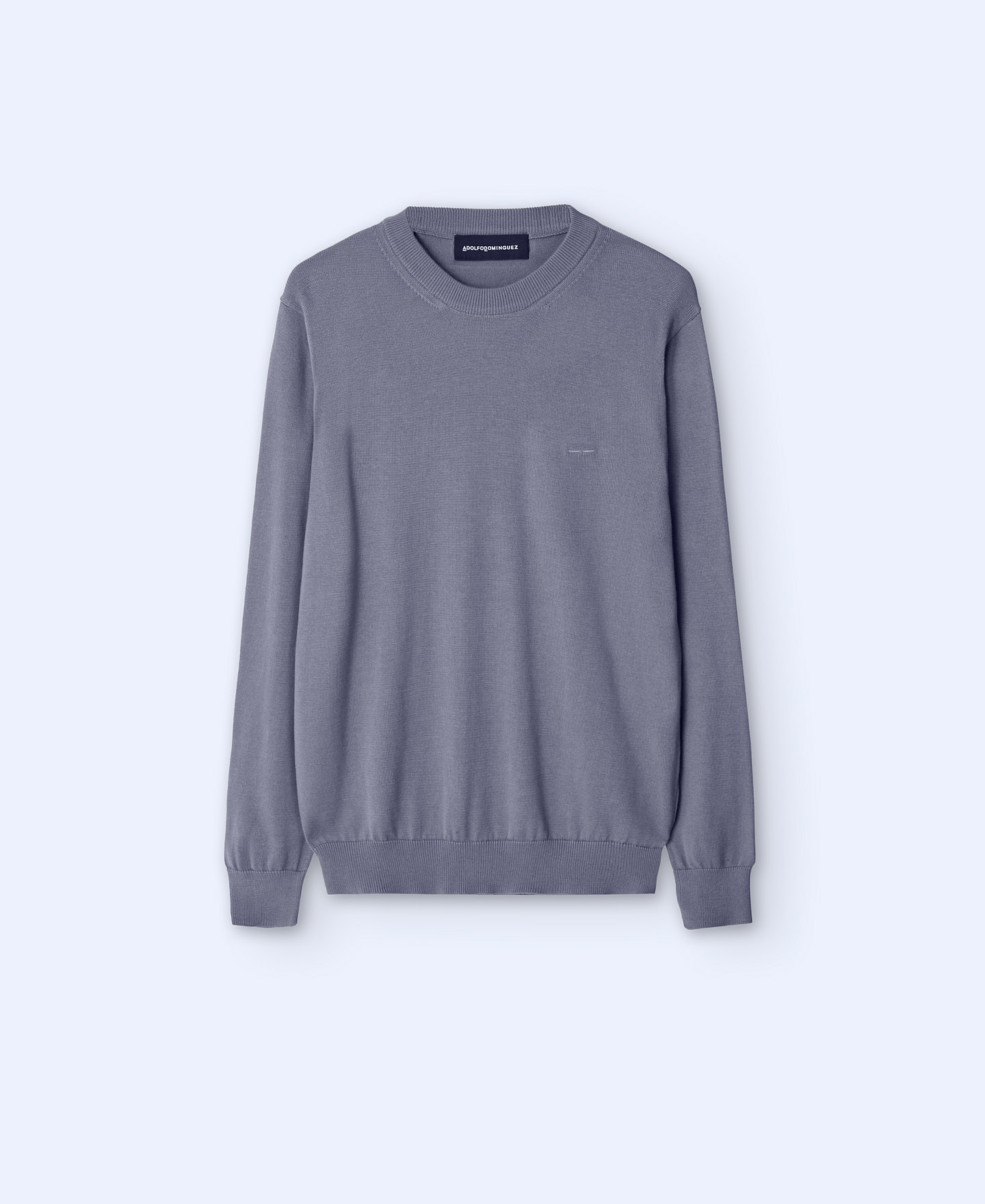 Organic cotton crew neck sweater image number 4