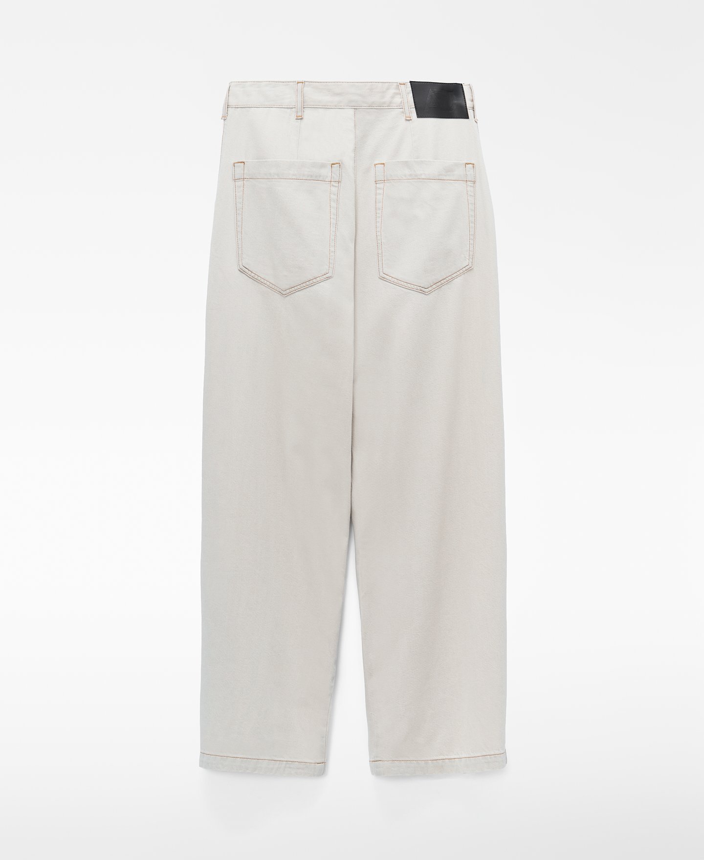 Pantal&oacute;n baggy cruzado denim algod&oacute;n image number 5