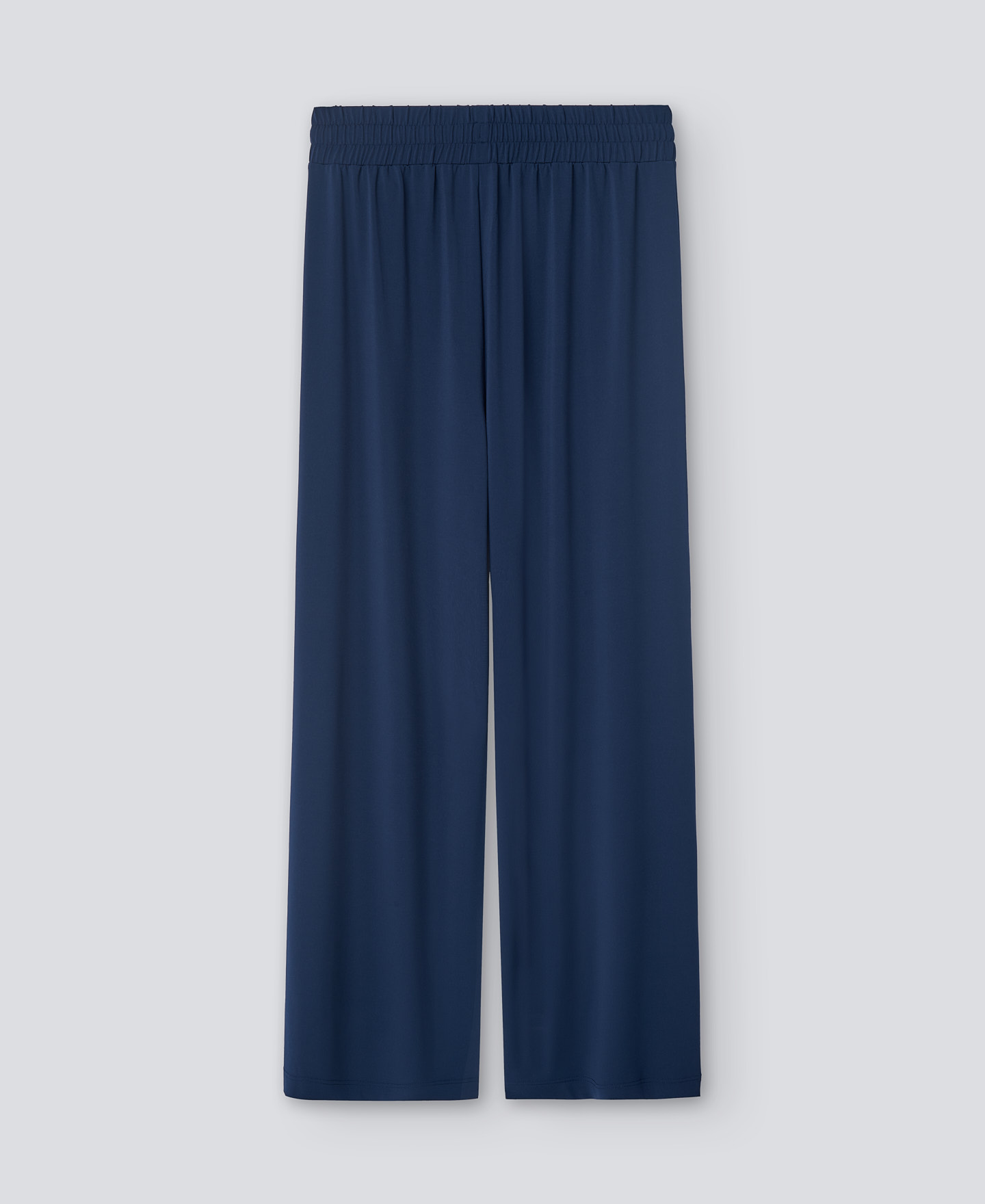 Navy blue jogger trousers woman image number 5