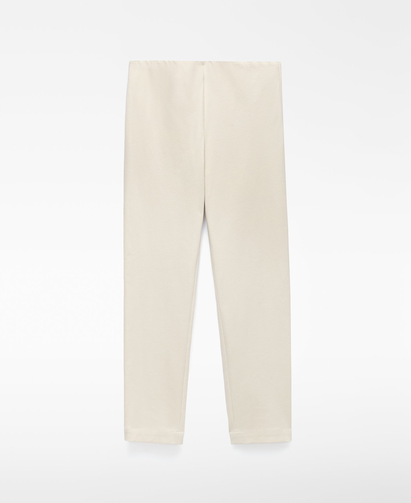 Pantalón tobillero corte entallado mujer image number 4