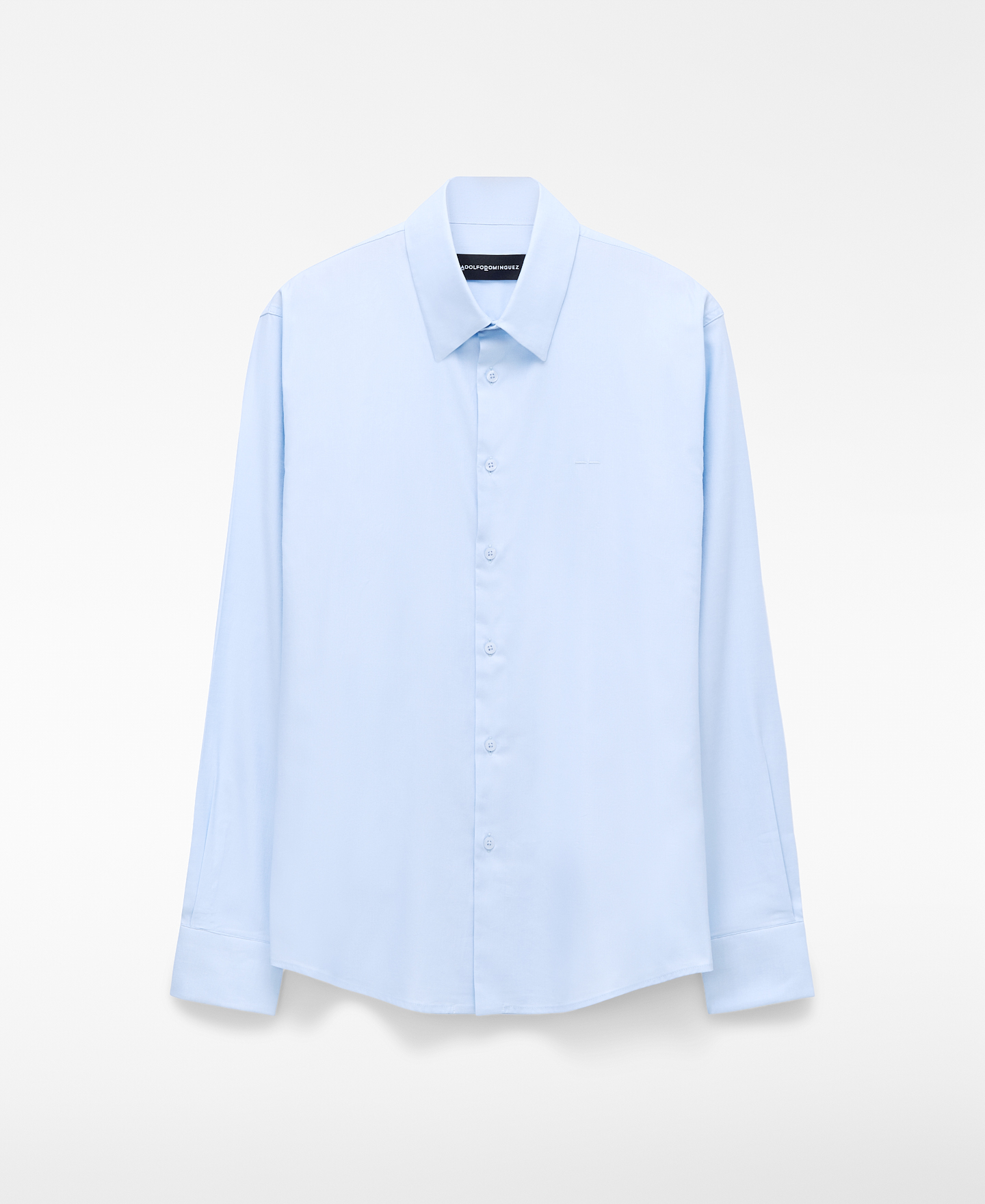 Regular fit spread collar shirt image number 4