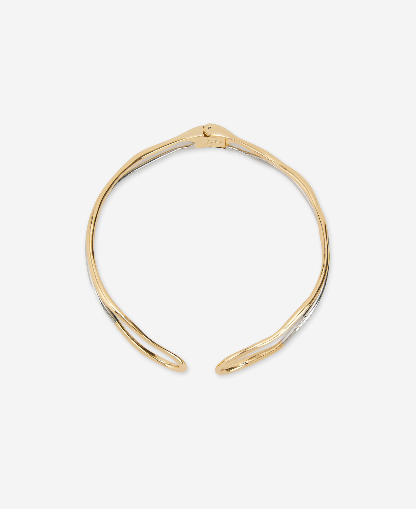 Two-coloured choker necklace image number 0