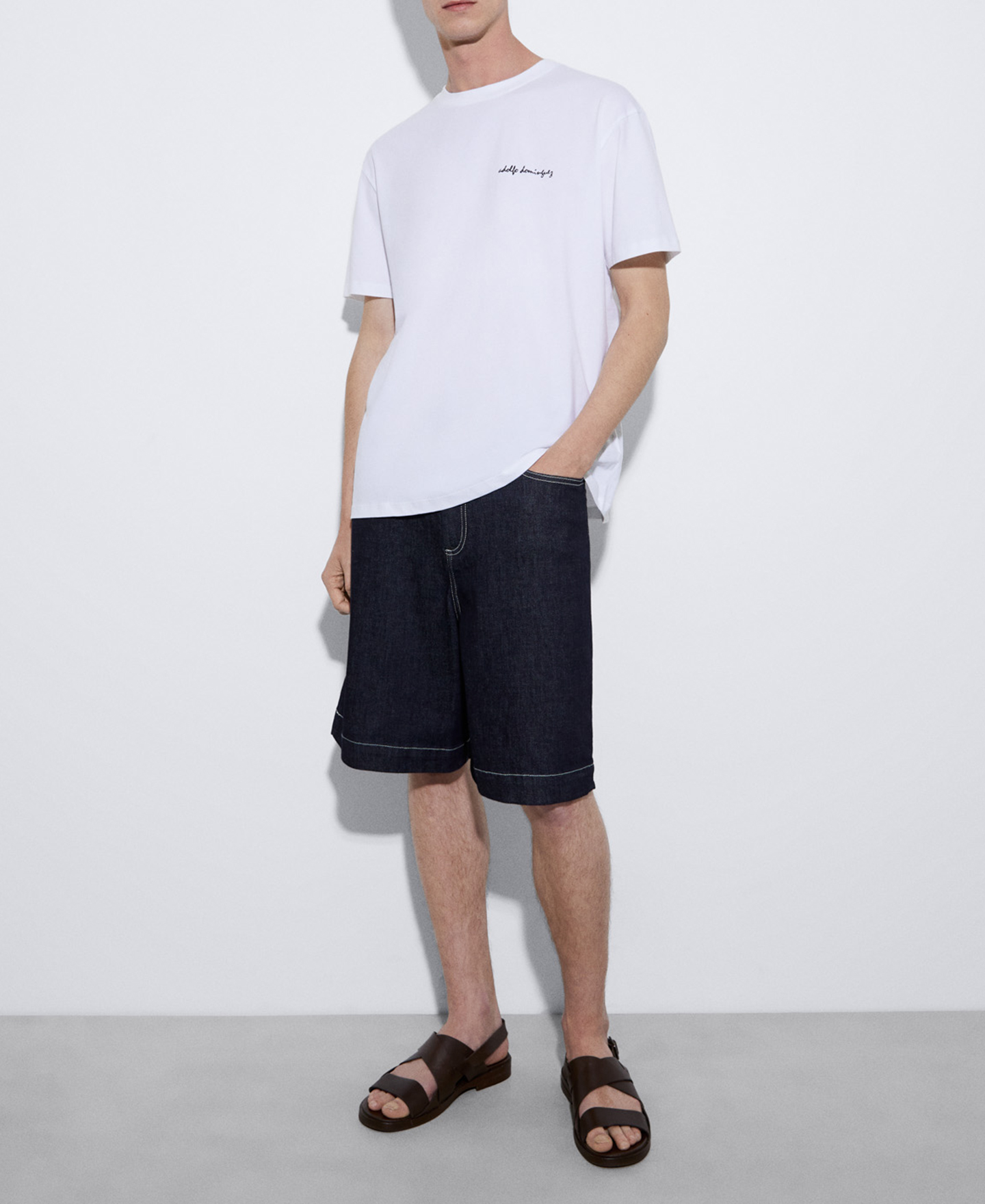 Organic cotton oversize t-shirt image number 1