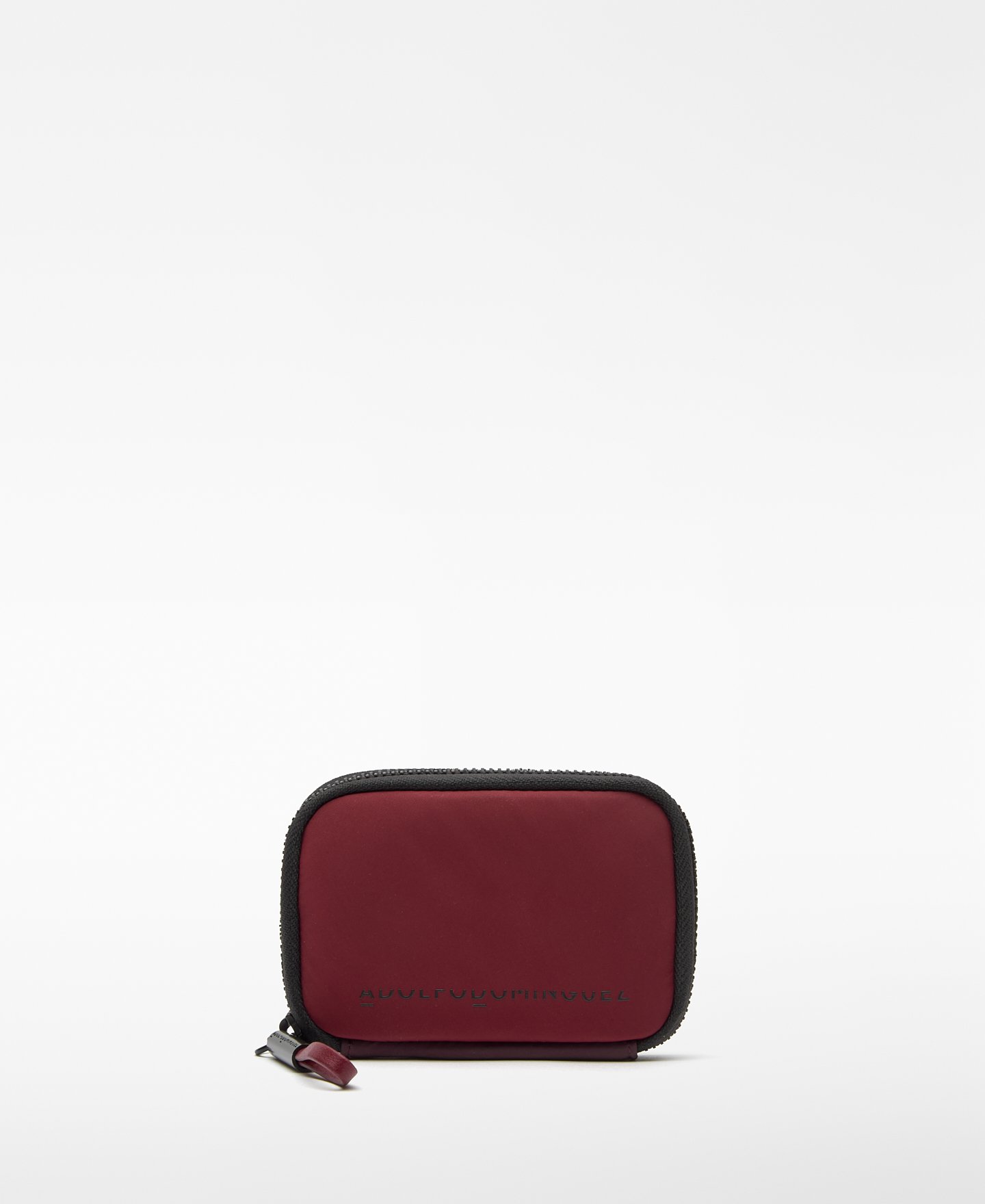 Petit portefeuille en nylon bicolore pour femme image number 0