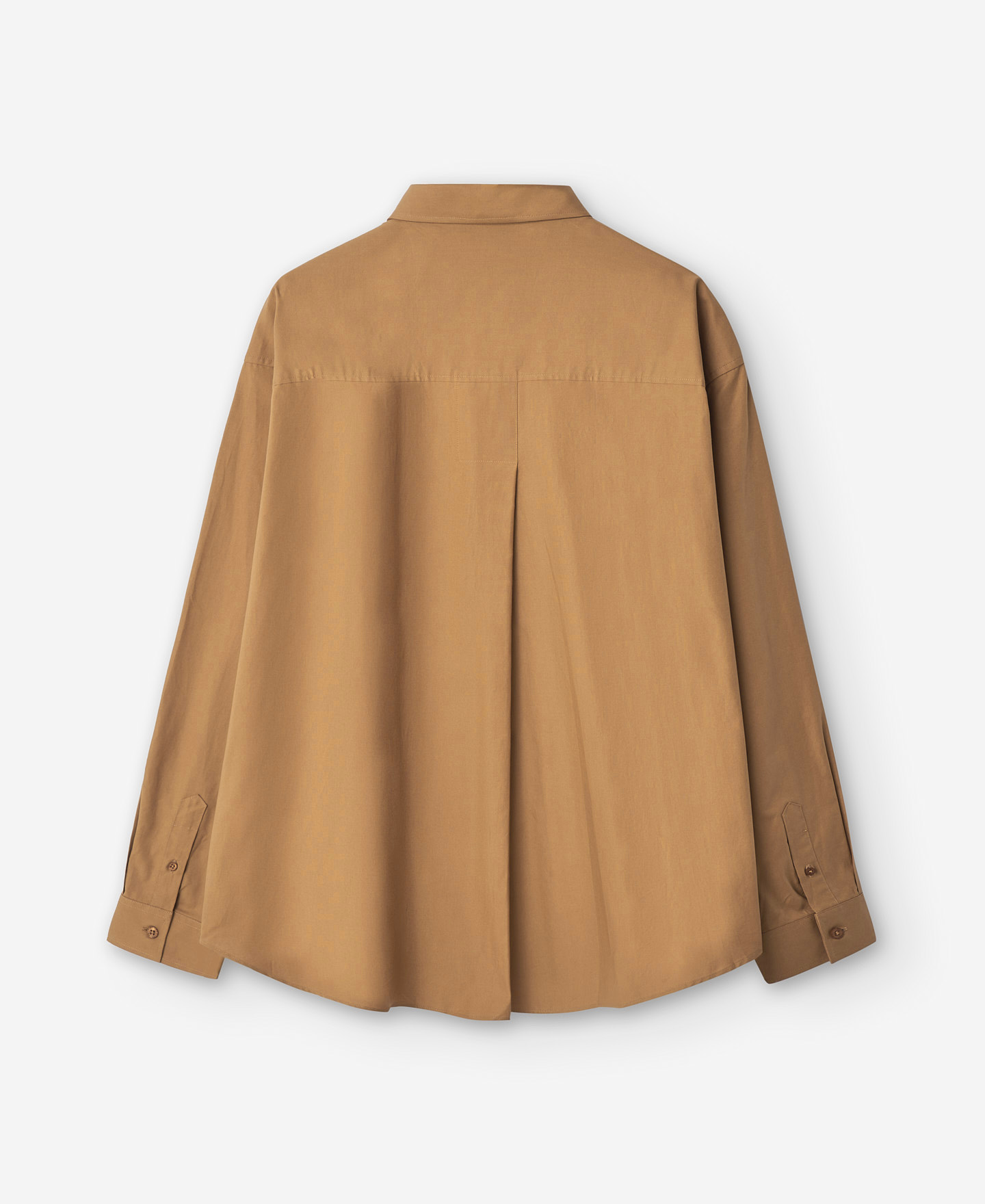 Oversize cotton shirt for men image number 5
