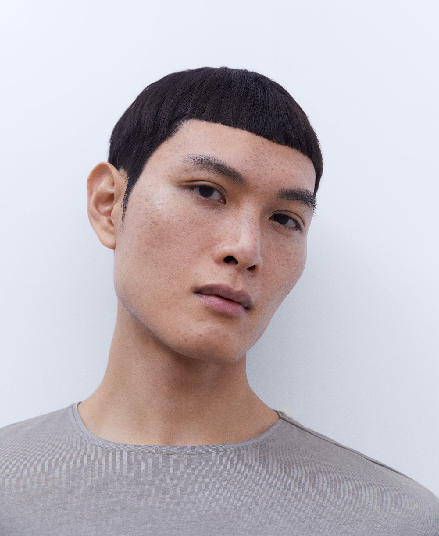 Lyocell crew neck T-shit image number 3