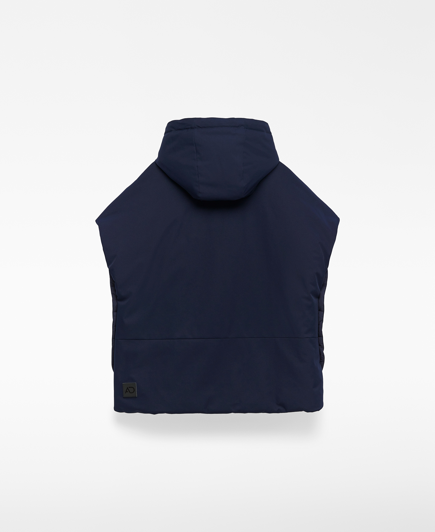 Padded vest with hood woman image number 7