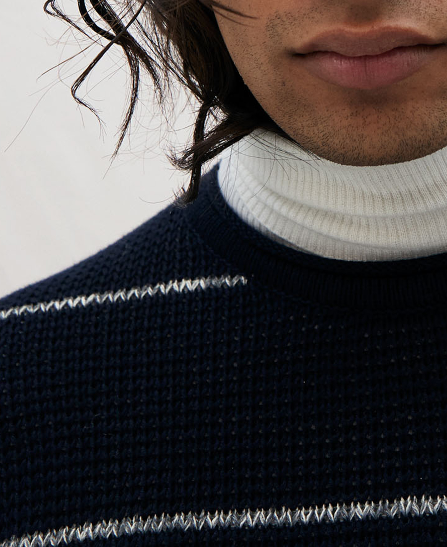 Jersey de punto cuello caja image number 3
