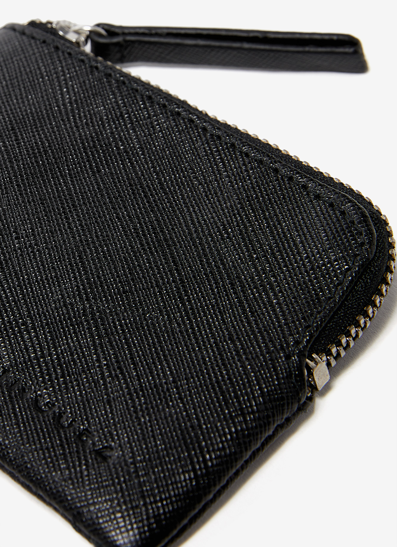Saffiano leather rectangular coin holder image number 3