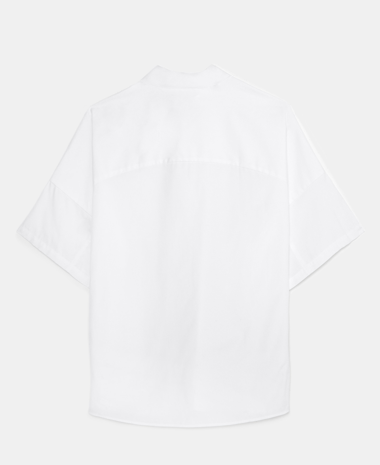 Mandarin collar drop shoulder shirt image number 5