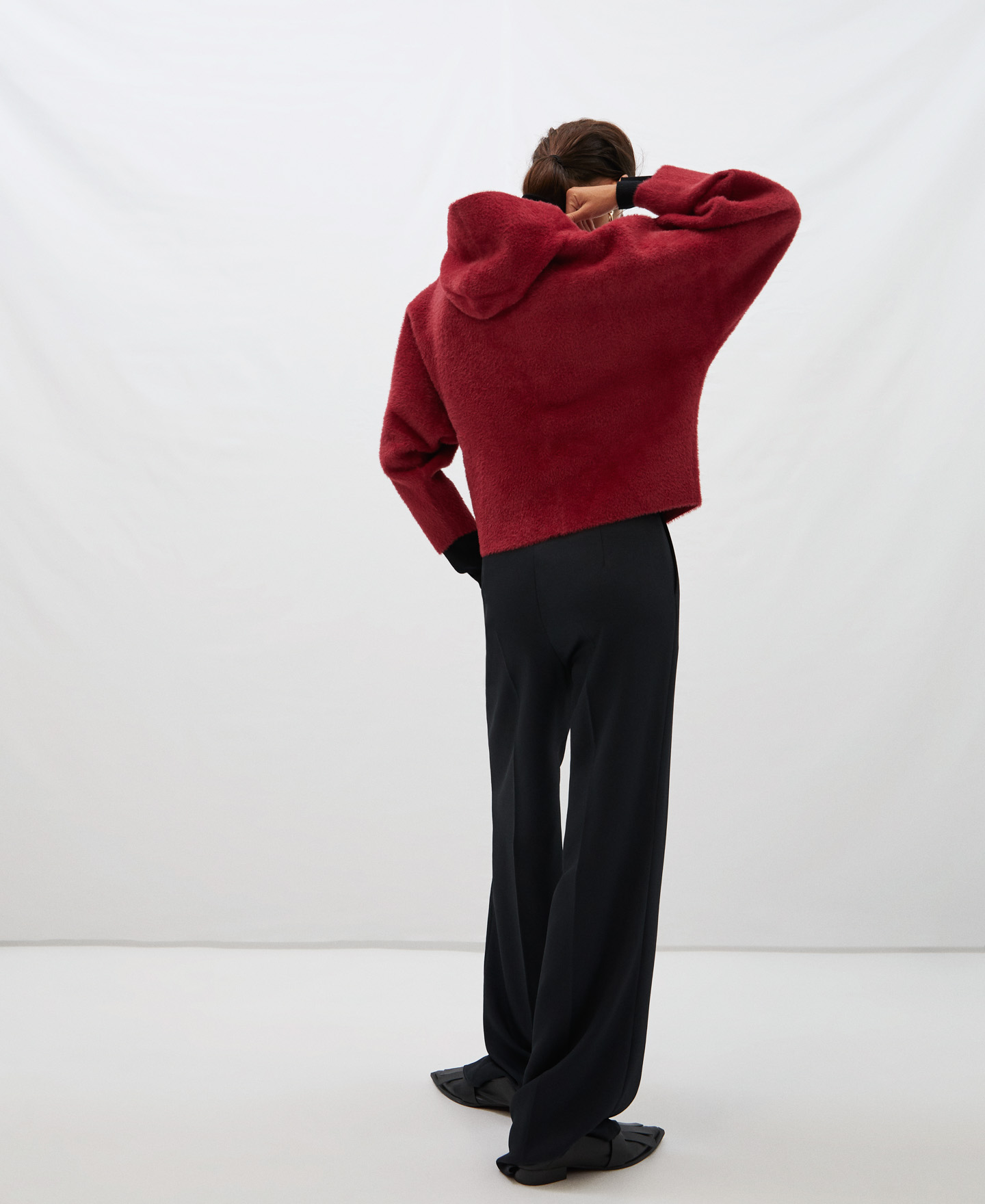 Bat sleeve hoodie image number 2