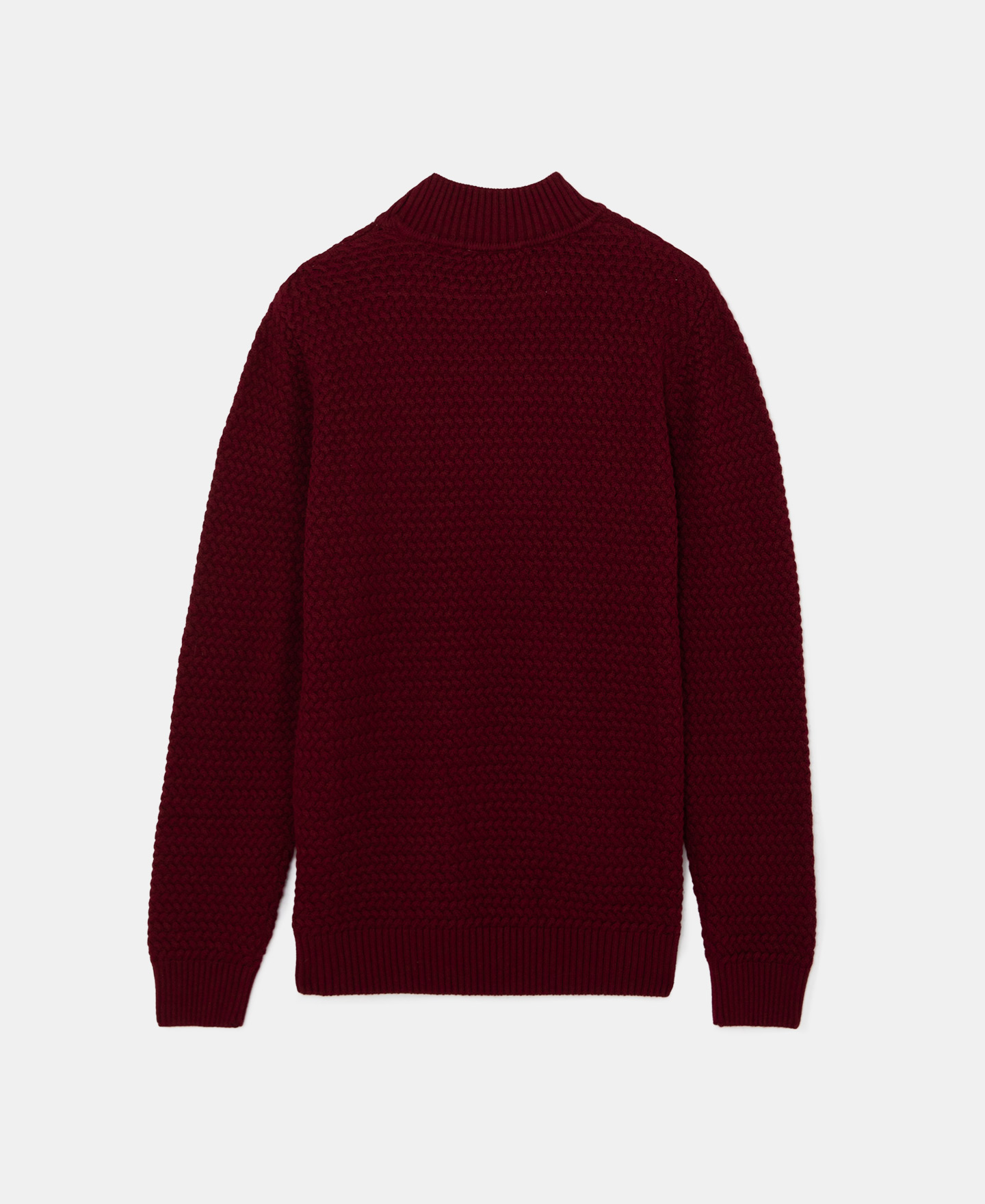 Wool and cotton braided sweater image number 5