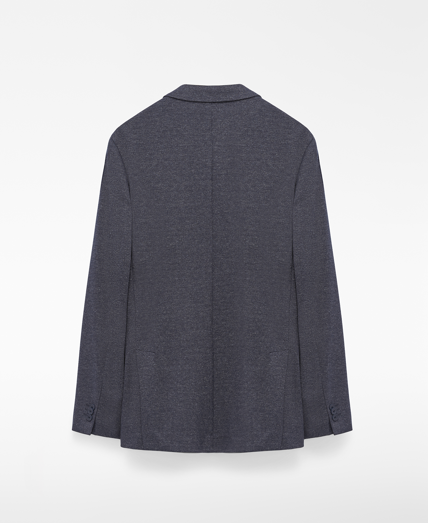 Regular-fit textured patter blazer image number 5