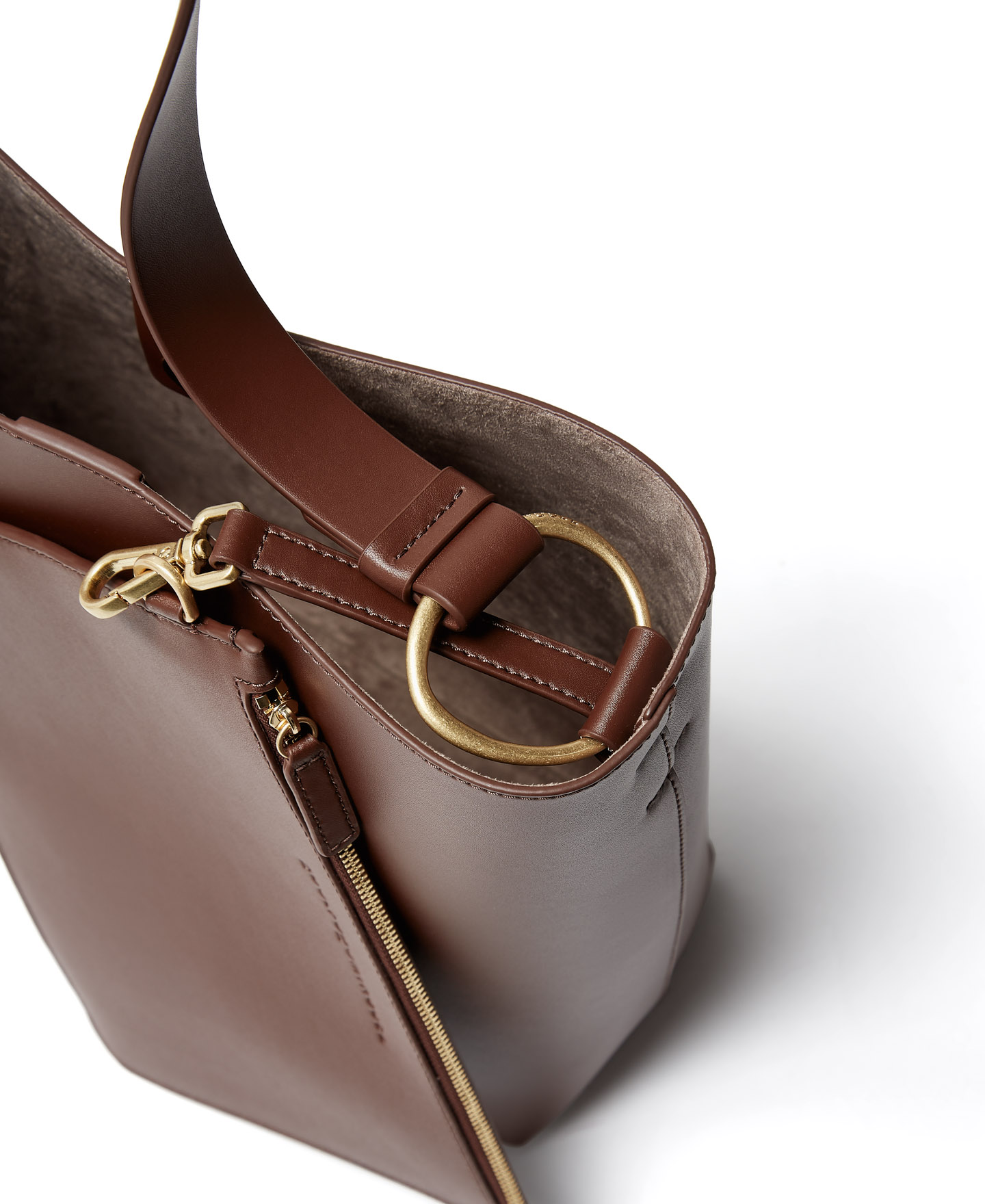 Shopper in vachetta leather image number 1