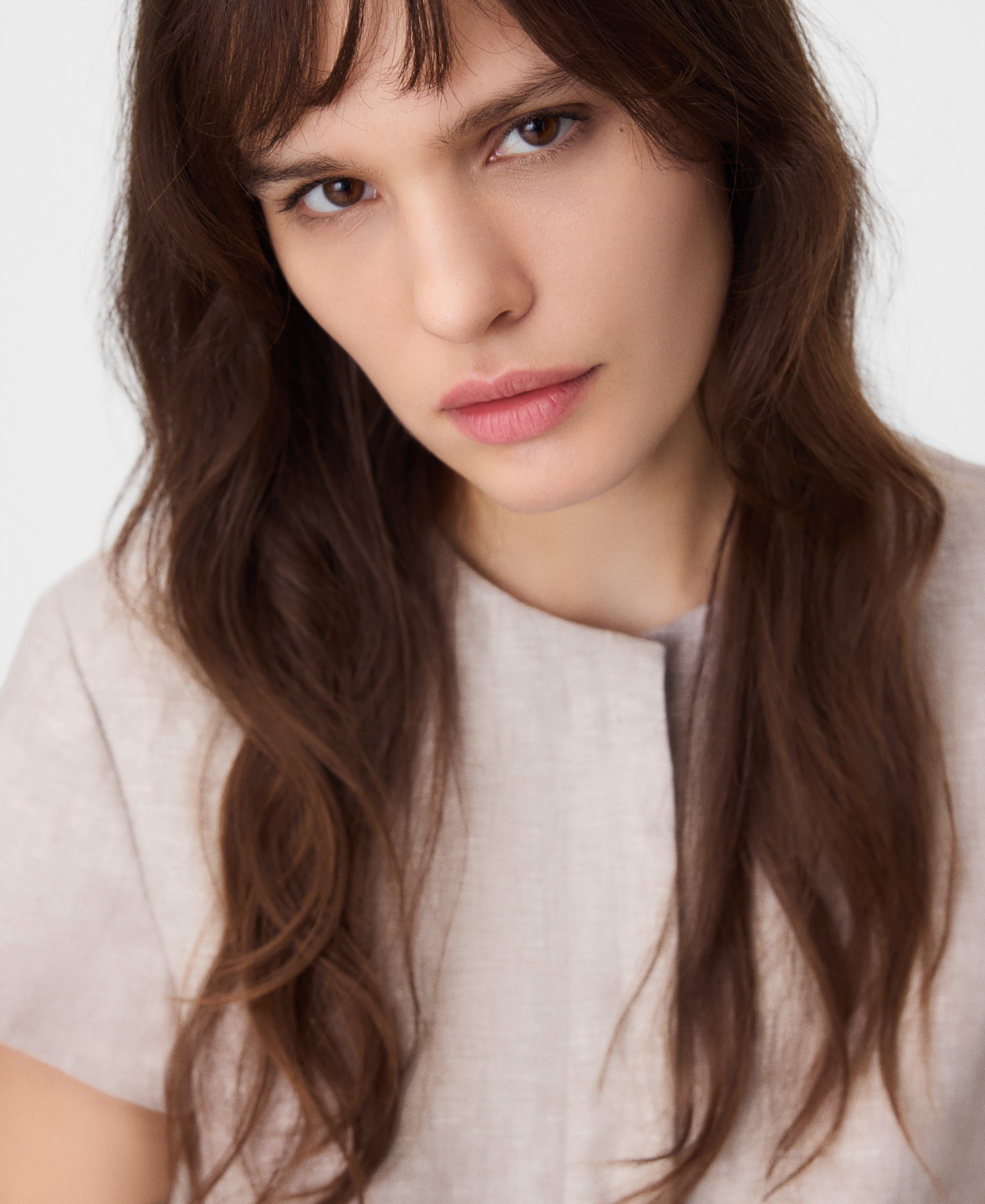 Top pinzas lino europeo image number 3