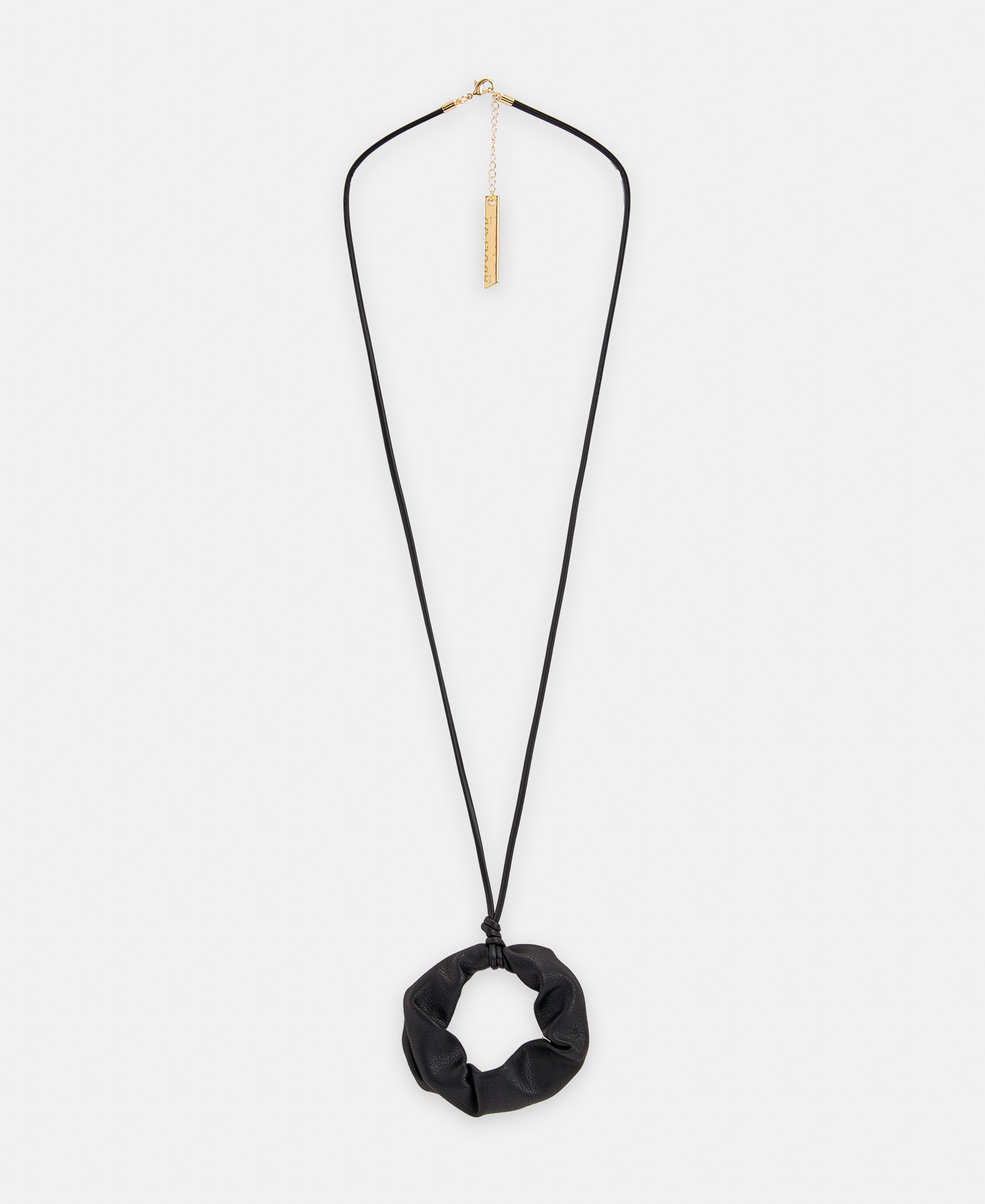 Leather look pendant image number 0