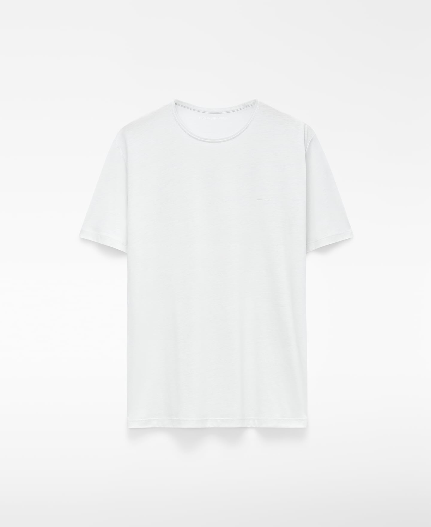 T-shirt regular fit em lyocell e algod&atilde;o image number 4