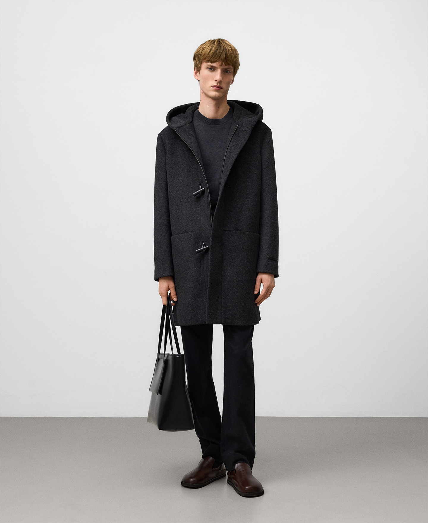 Duffle coat with hood man image number 1