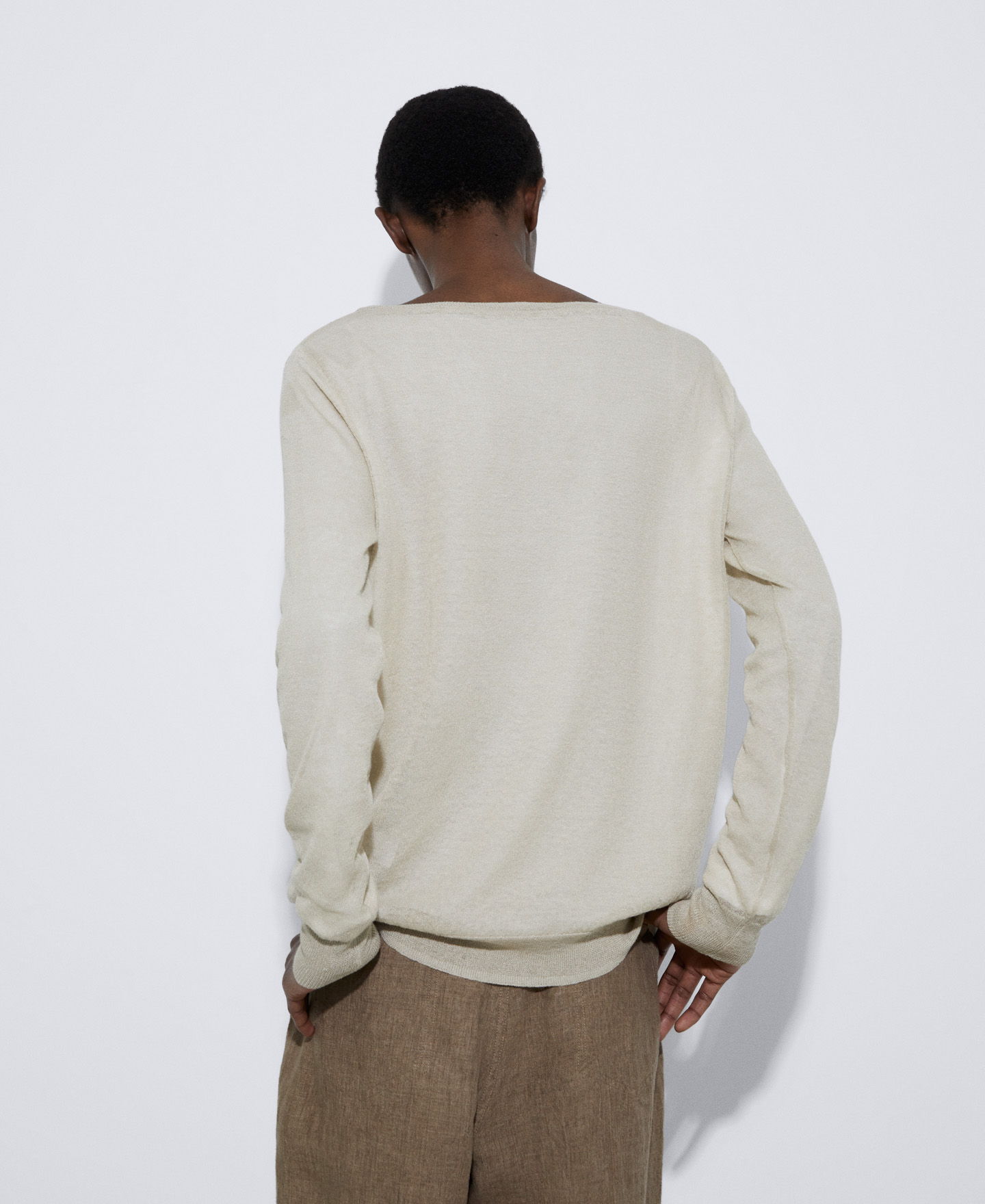Fine linen sweater image number 2