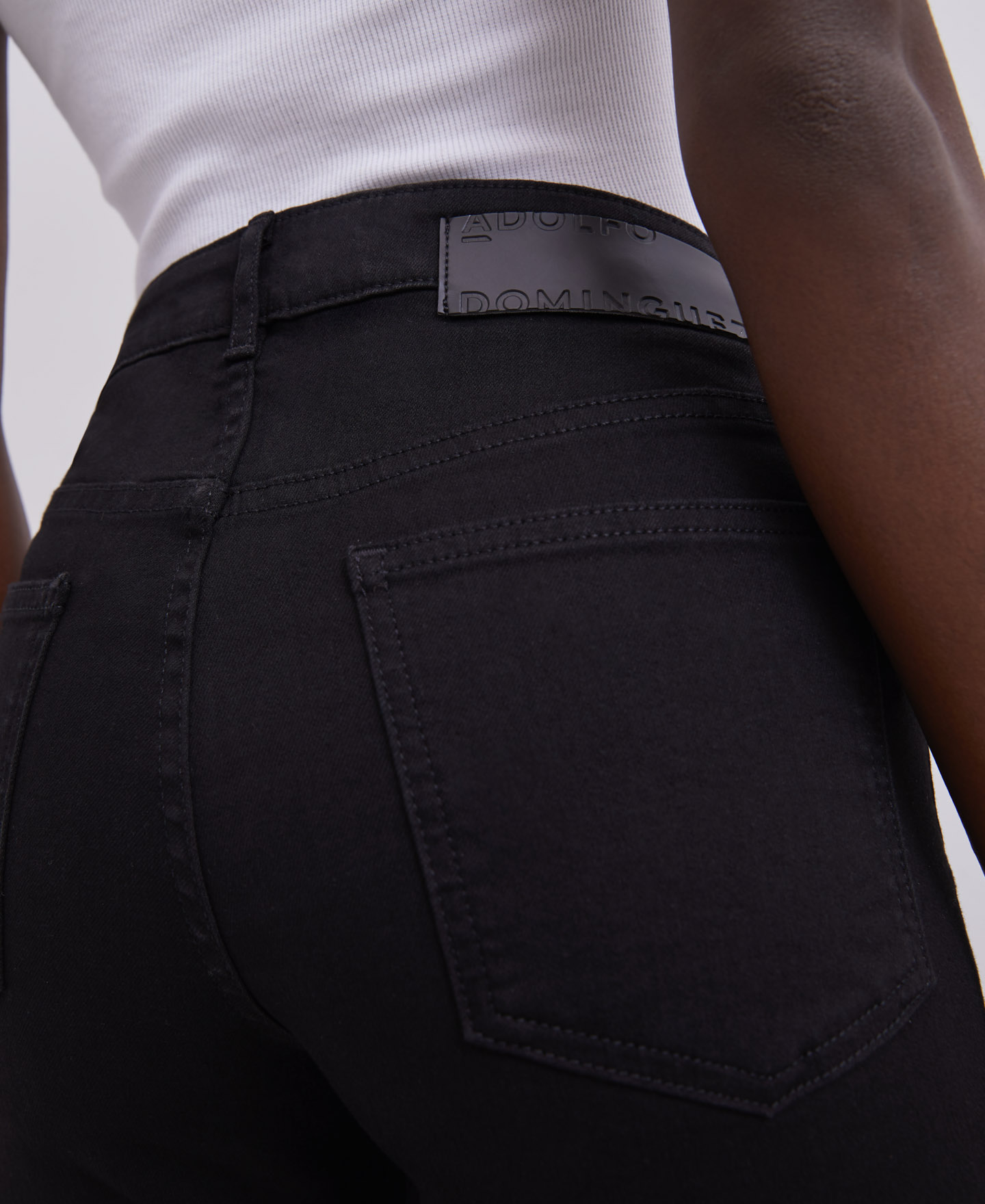 High rise skinny jeans image number 3