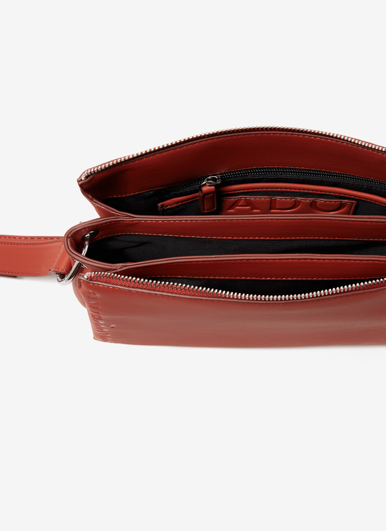 Faux leather cross body bag image number 1