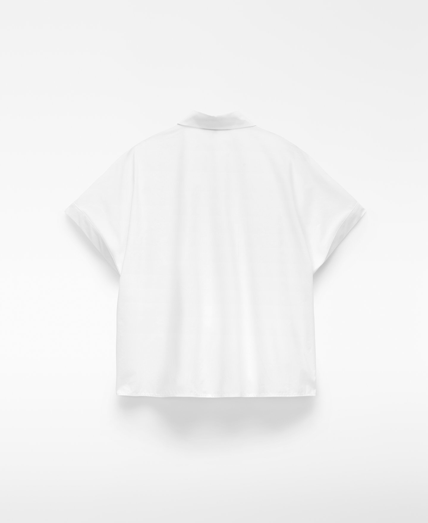 Kurzes besticktes Hemd aus Baumwolle image number 5