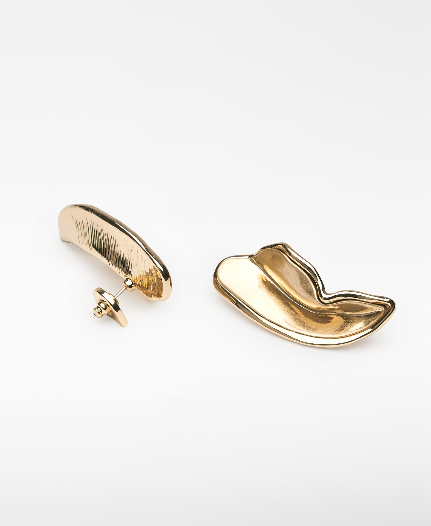 Leaf earrings woman image number 2