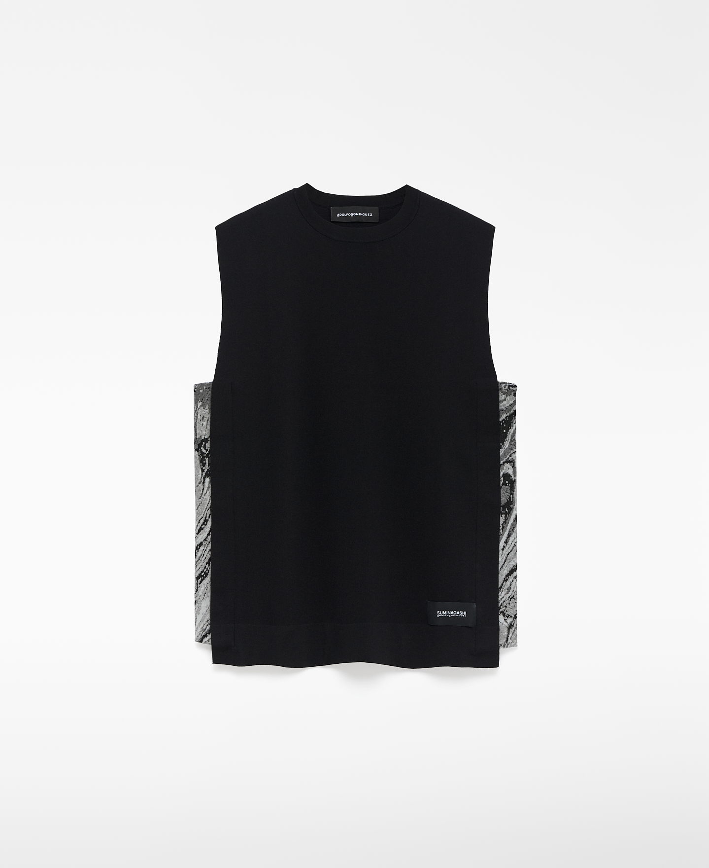 Chaleco punto piezas laterales hombre image number 4