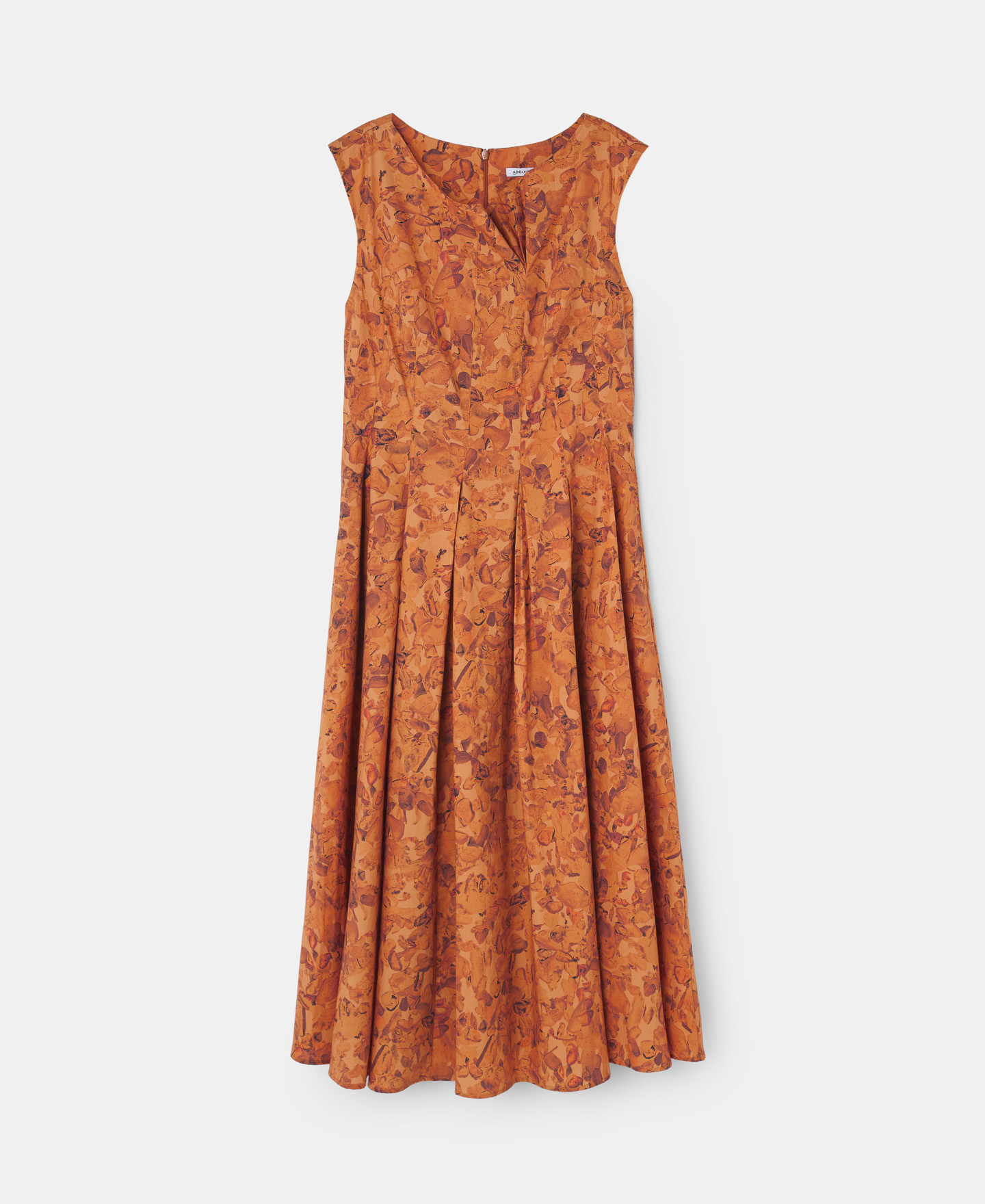 Vestido estampado en algodón image number 4
