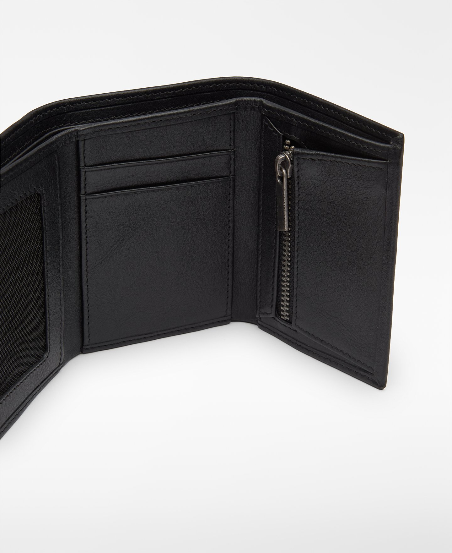 Cartera tr&iacute;ptico piel image number 2