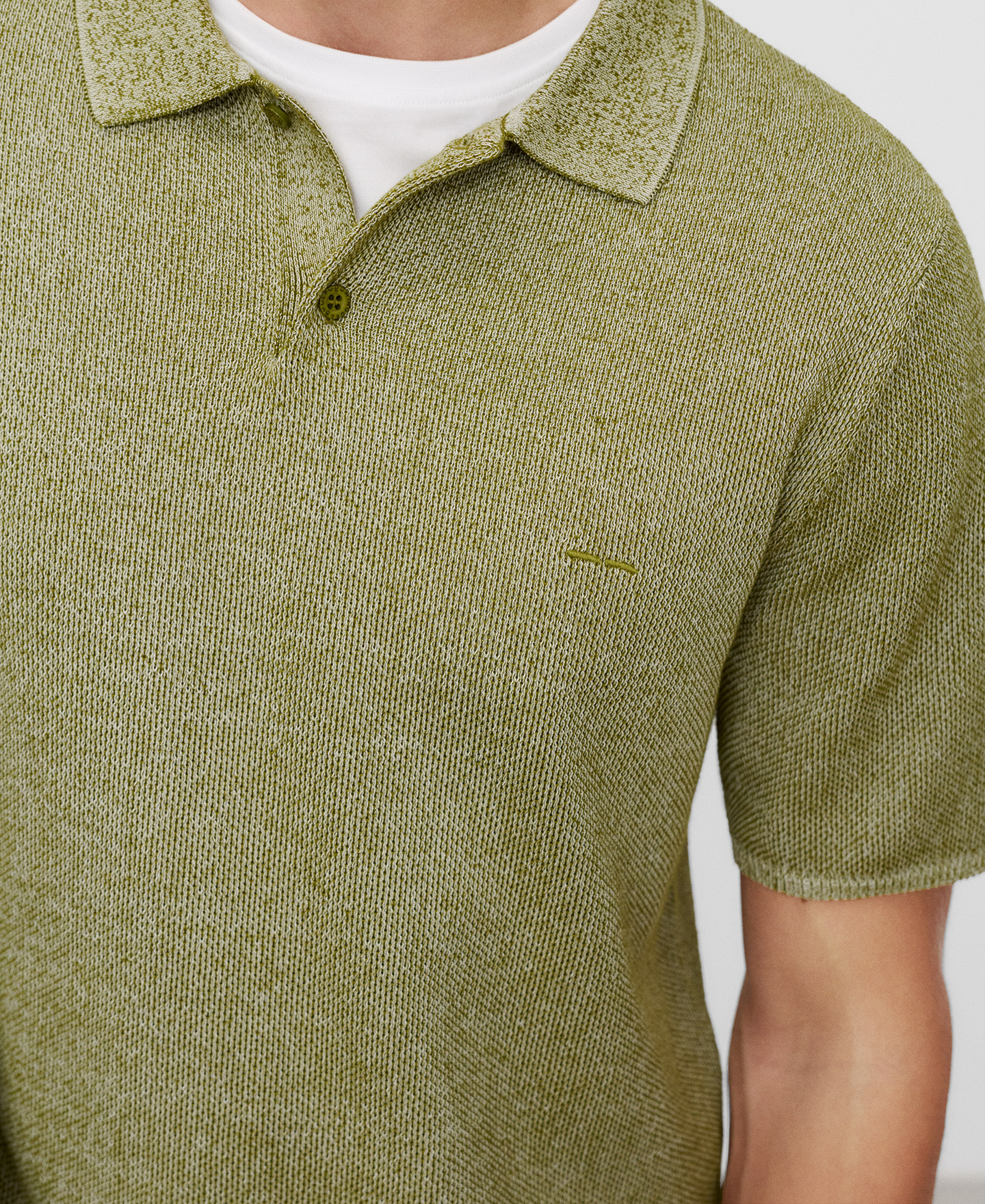 Polo piqu&eacute; melange image number 3