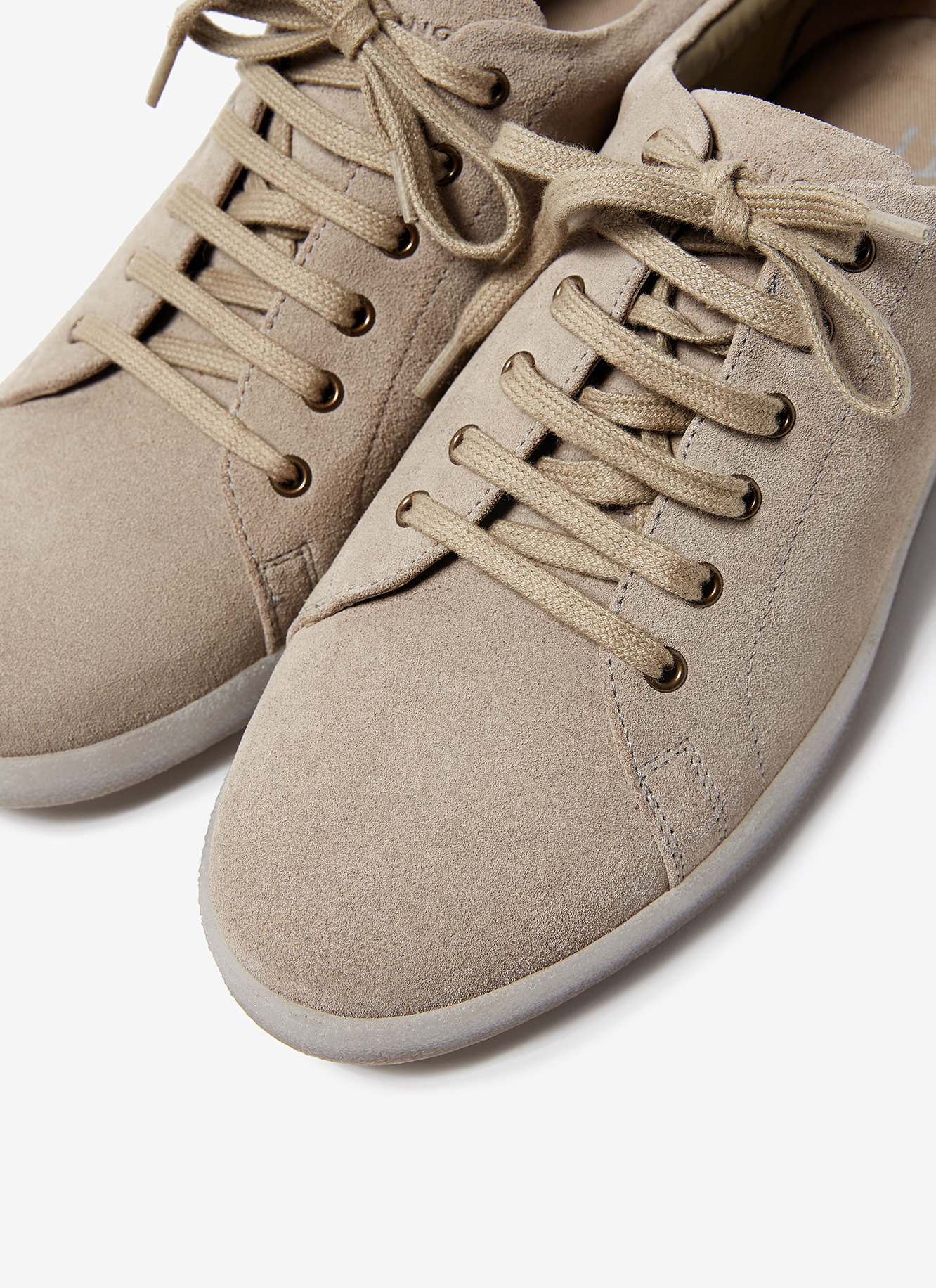 Suede sneakers with rubber sole image number 1