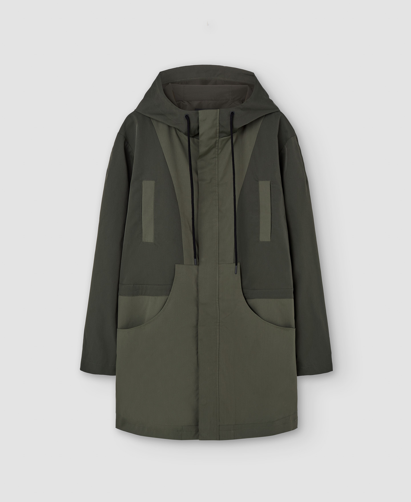 Oversize pockets light parka image number 6