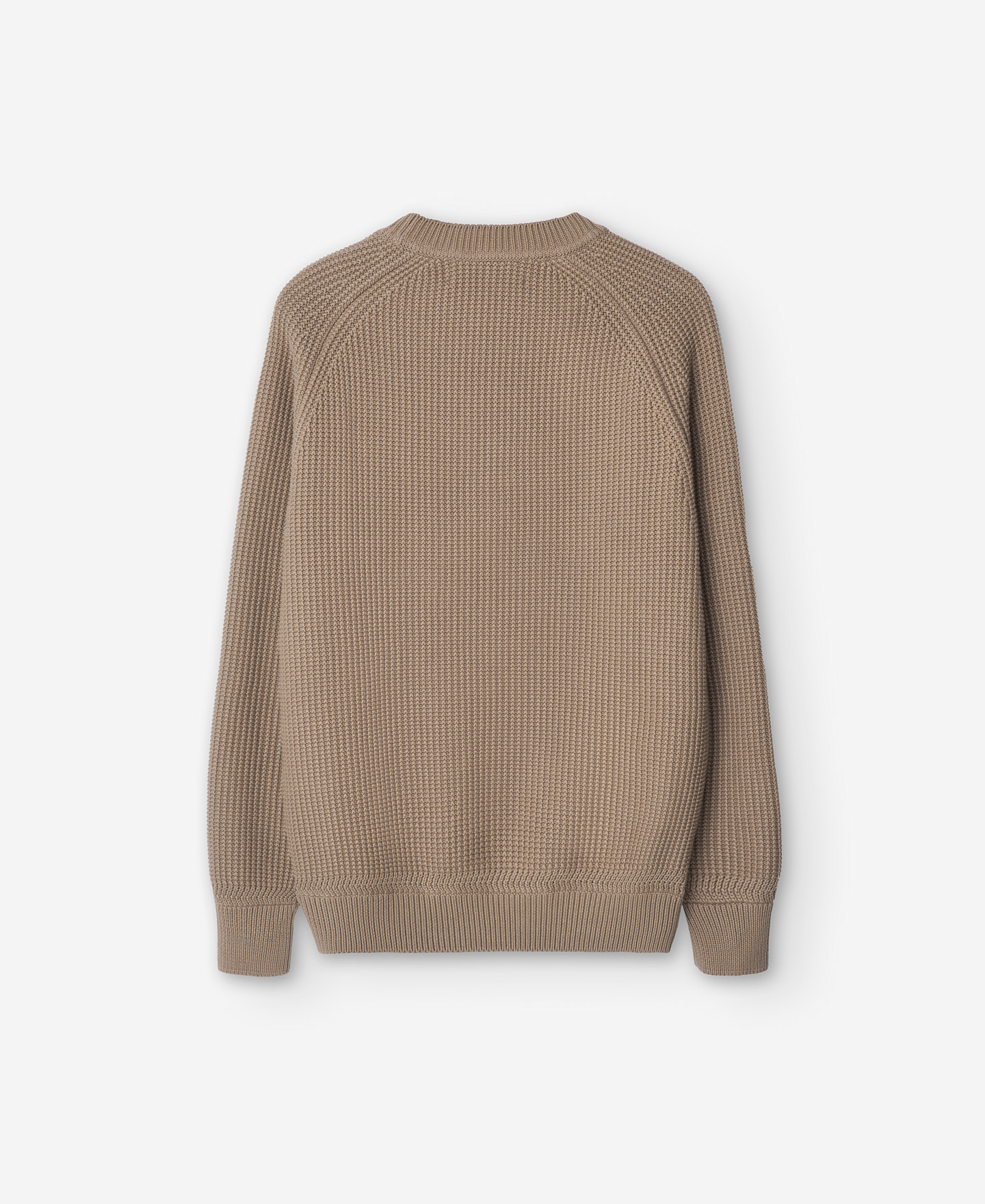 Pull en coton couleur sable image number 5