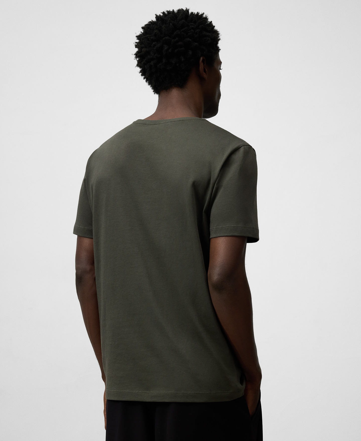 Organic cotton regular fit T-shirt man image number 2