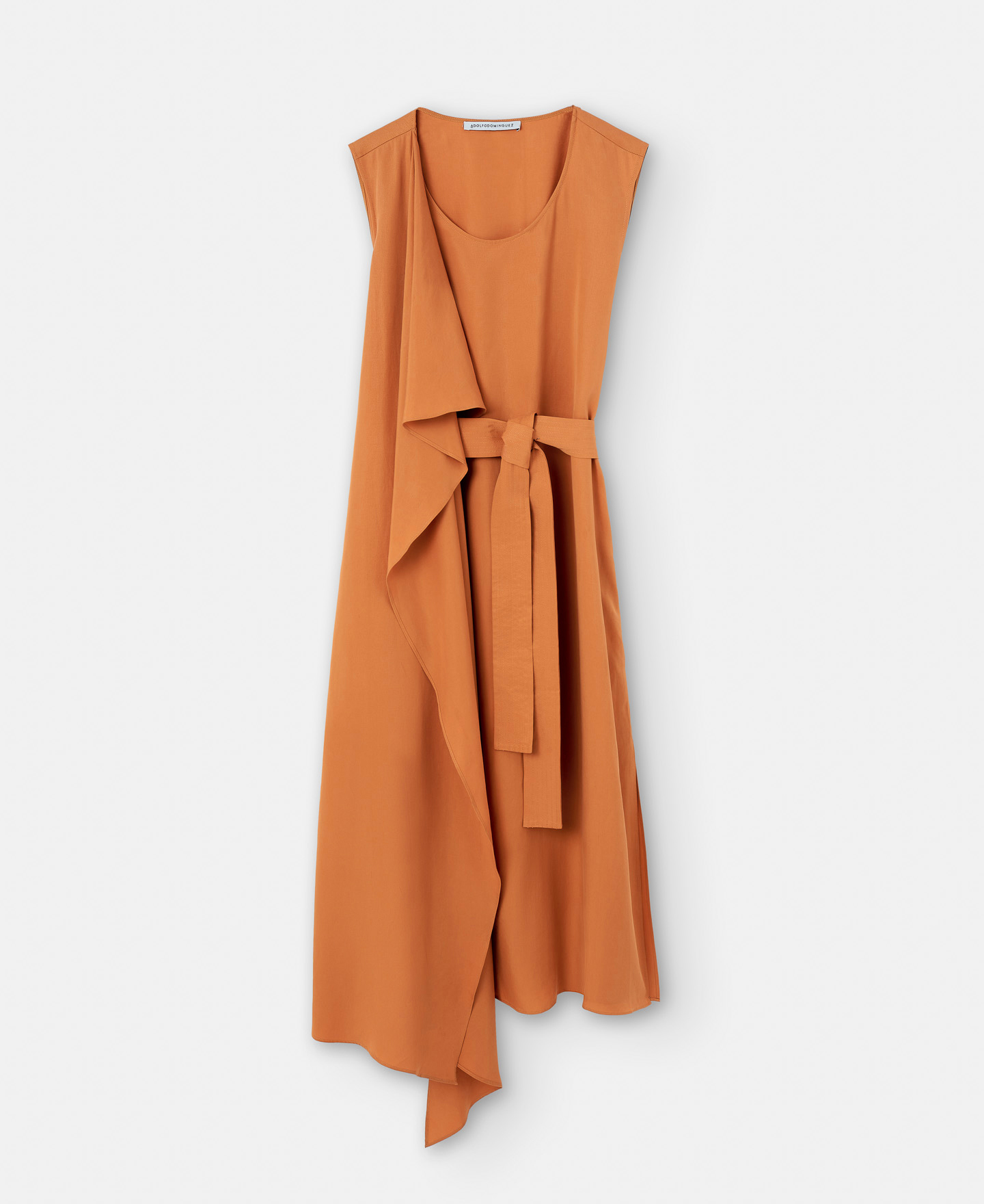 Draped tencel™ Lyocell™ dress image number 4