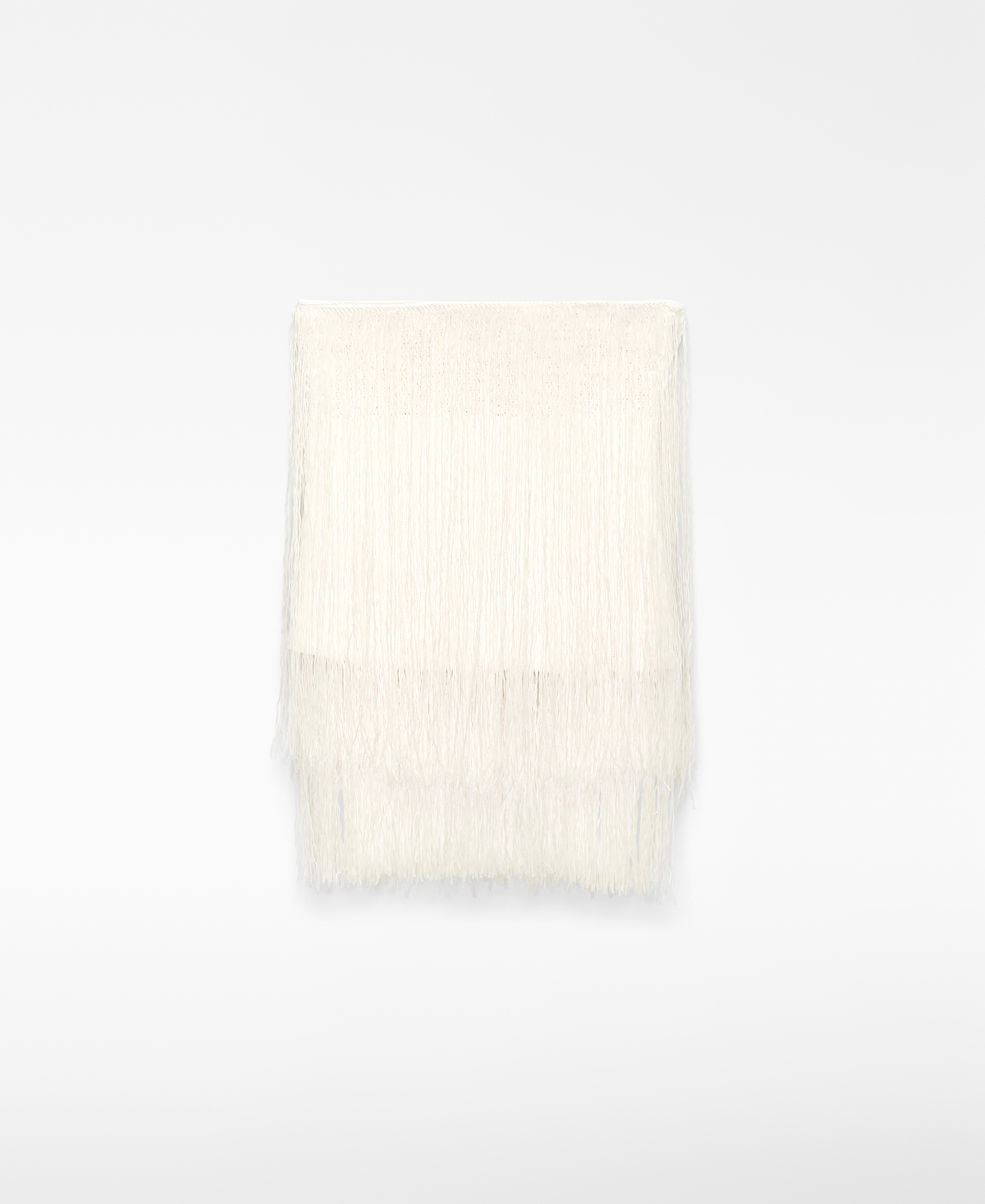 Top palabra honor punto intarsia flecos image number 6