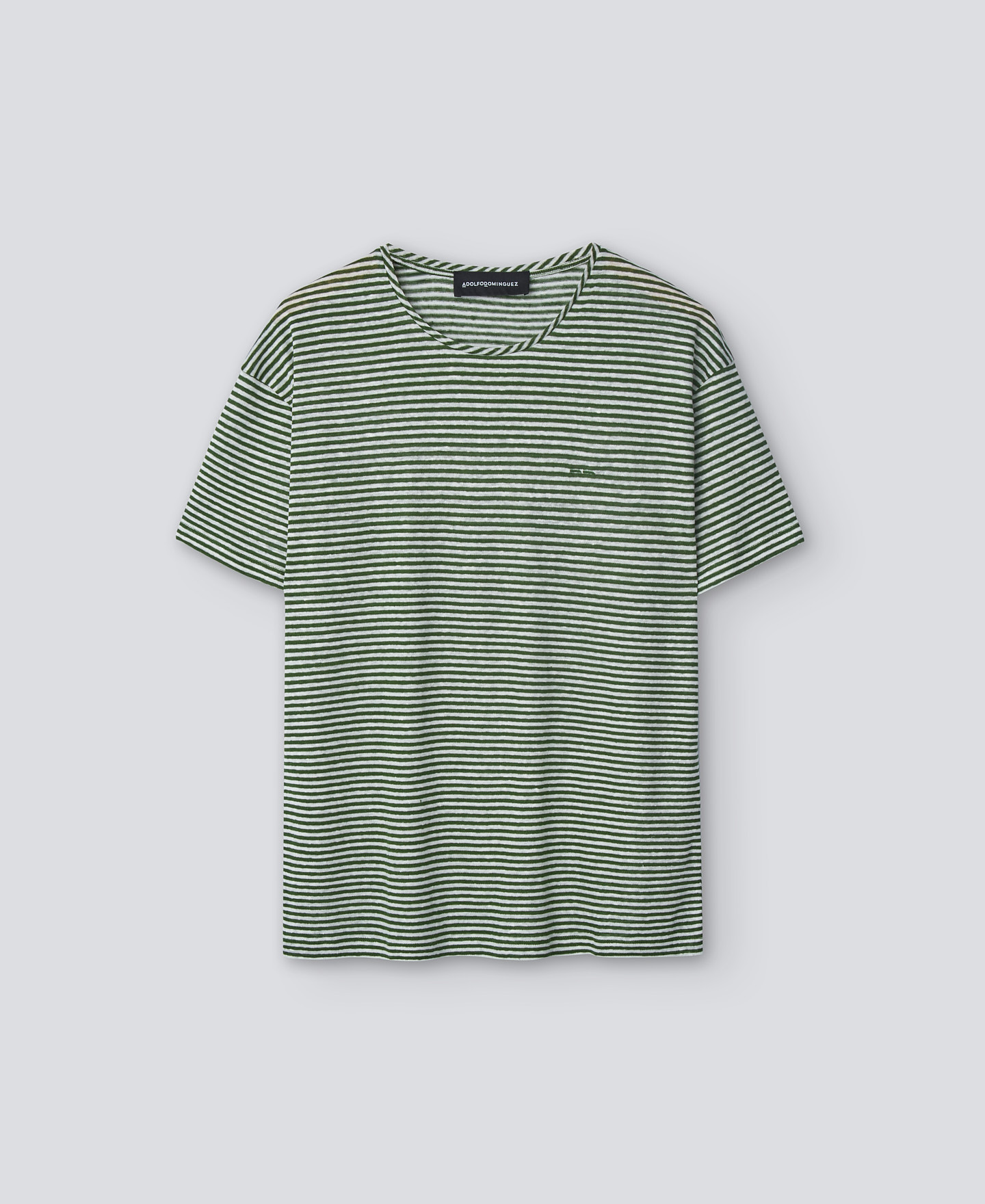 Camiseta en lino hombre image number 4