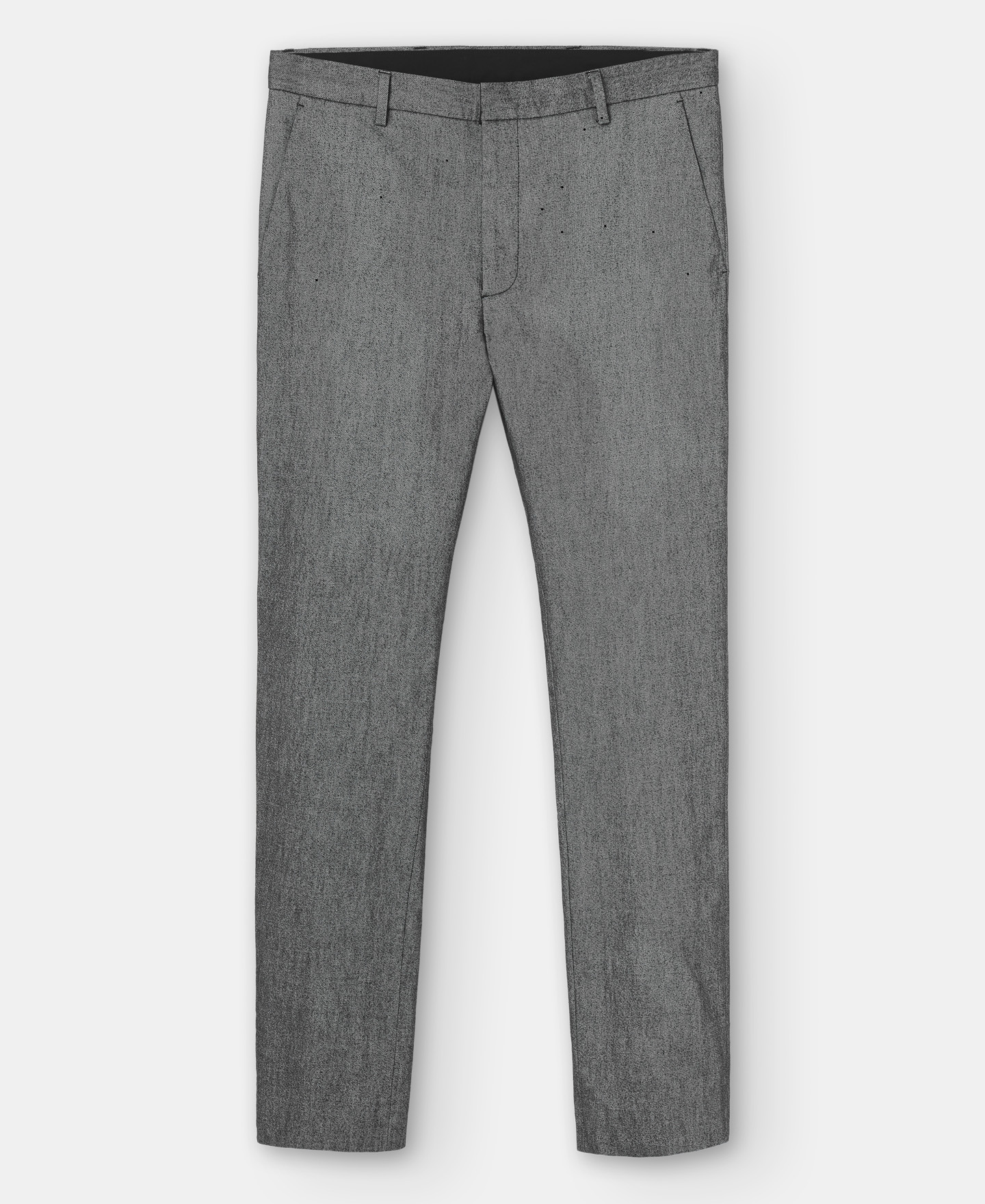 Cotton and polyester twill trousers image number 0