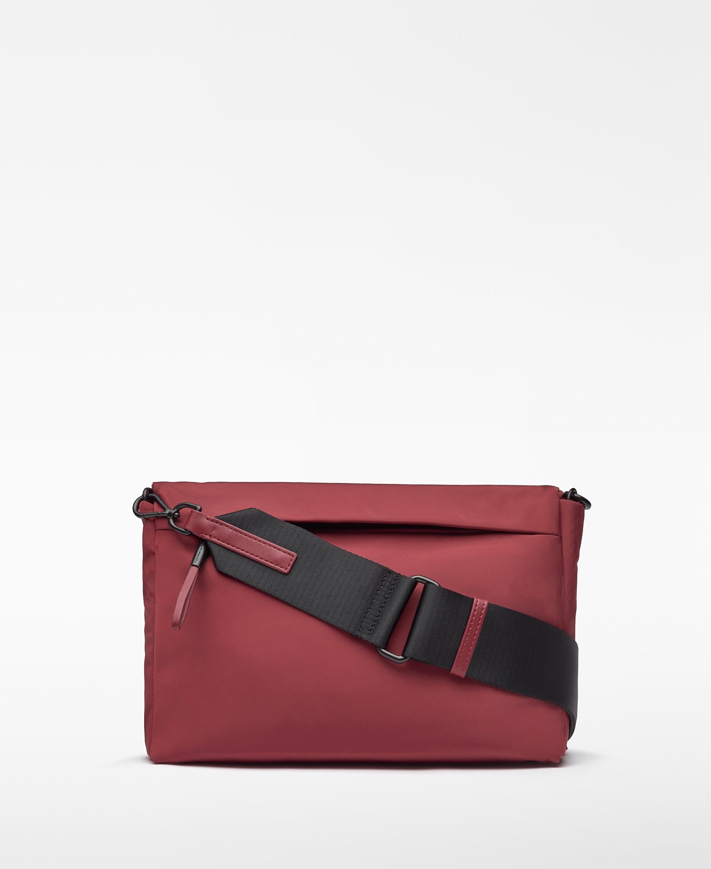 Nylon flap medium crossbody woman image number 1
