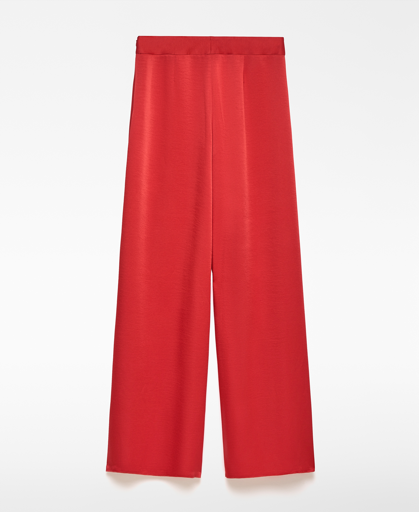 Pantalón pierna ancha rojo mujer image number 5
