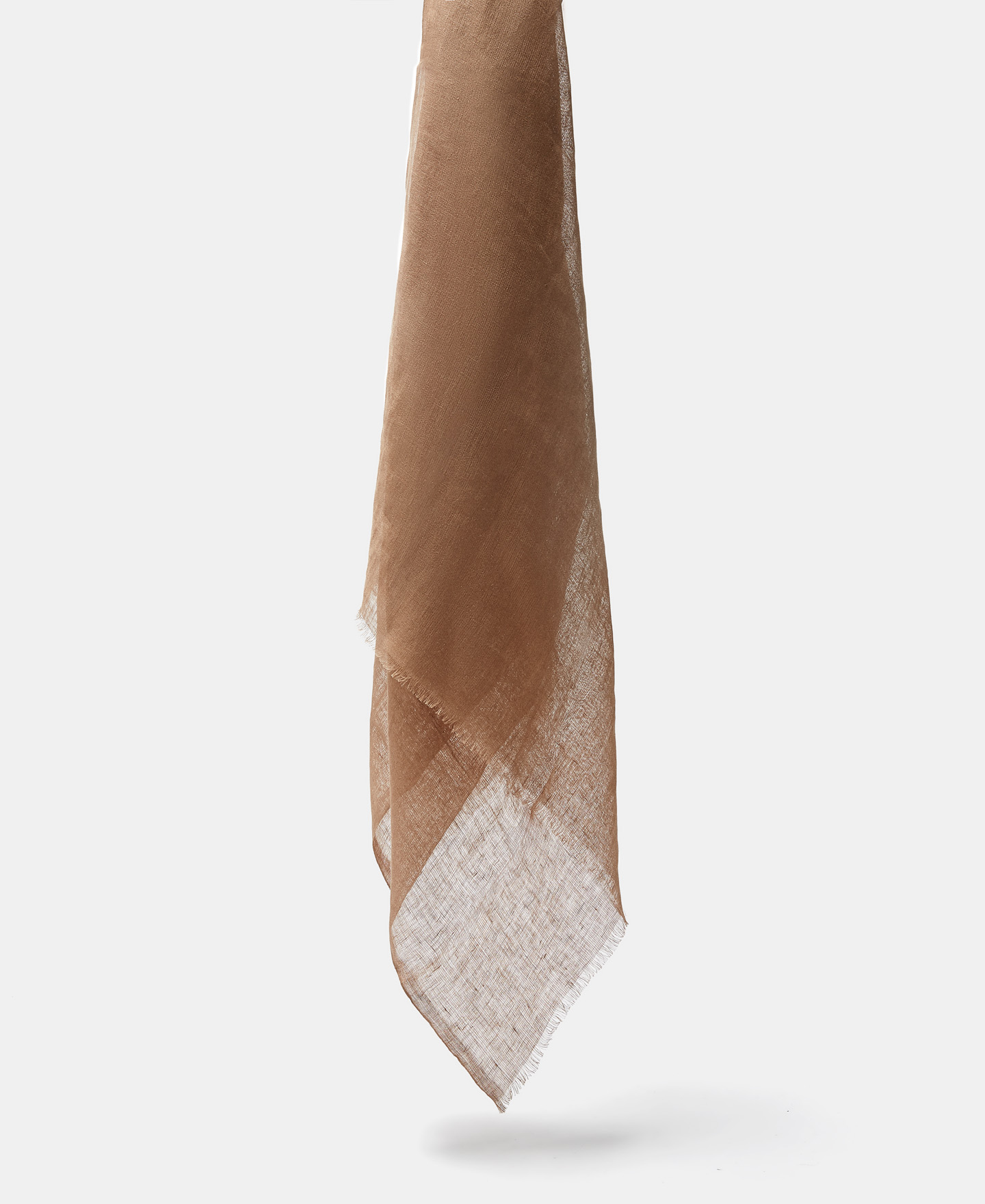 Plain linen foulard image number 1