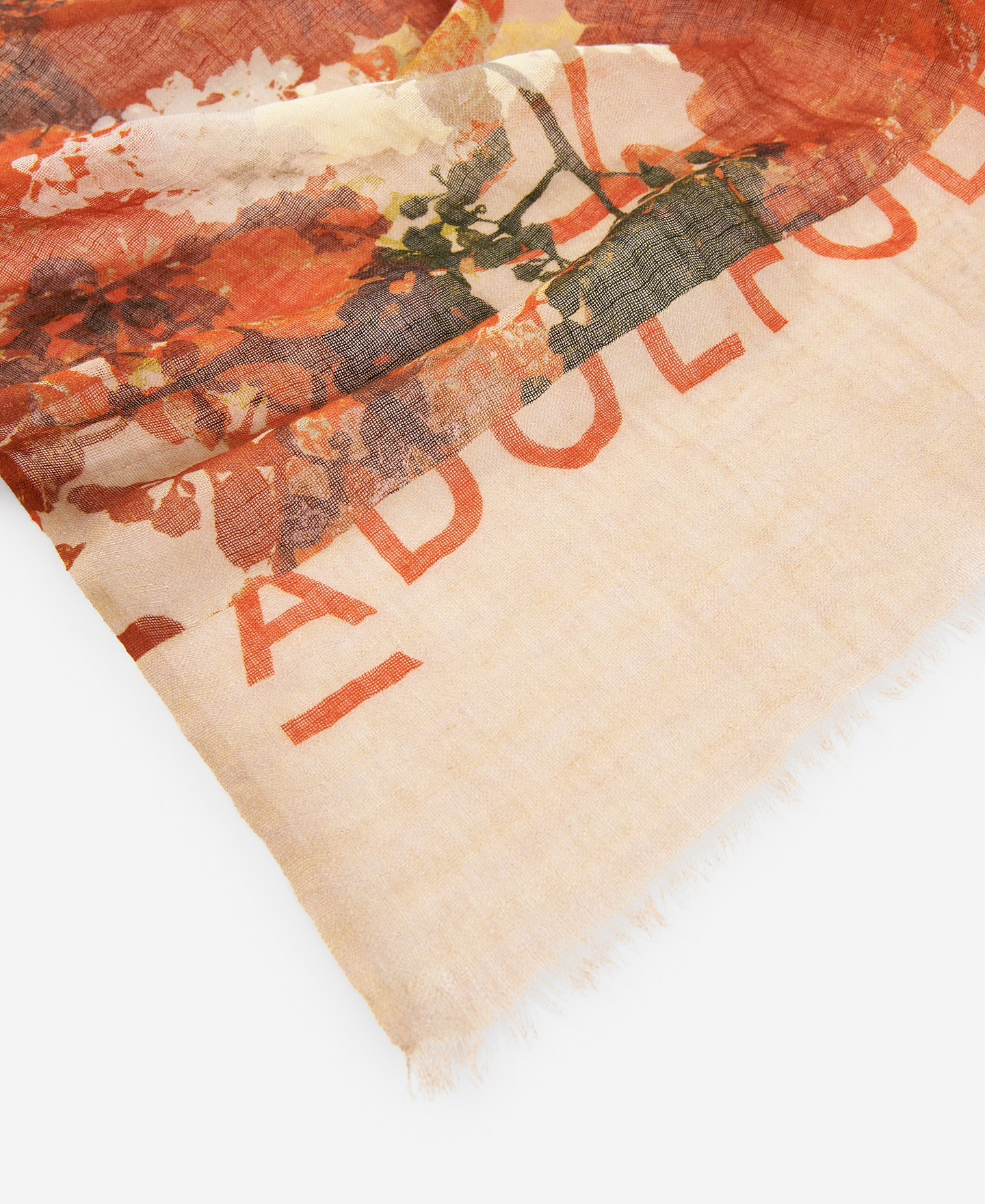 Multicoloured printed shawl image number 2