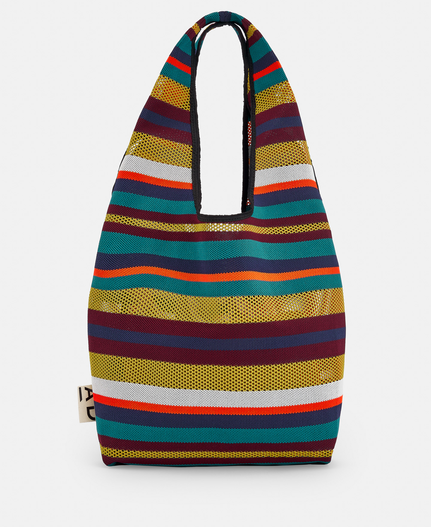 Knitted bag with double handle image number 0