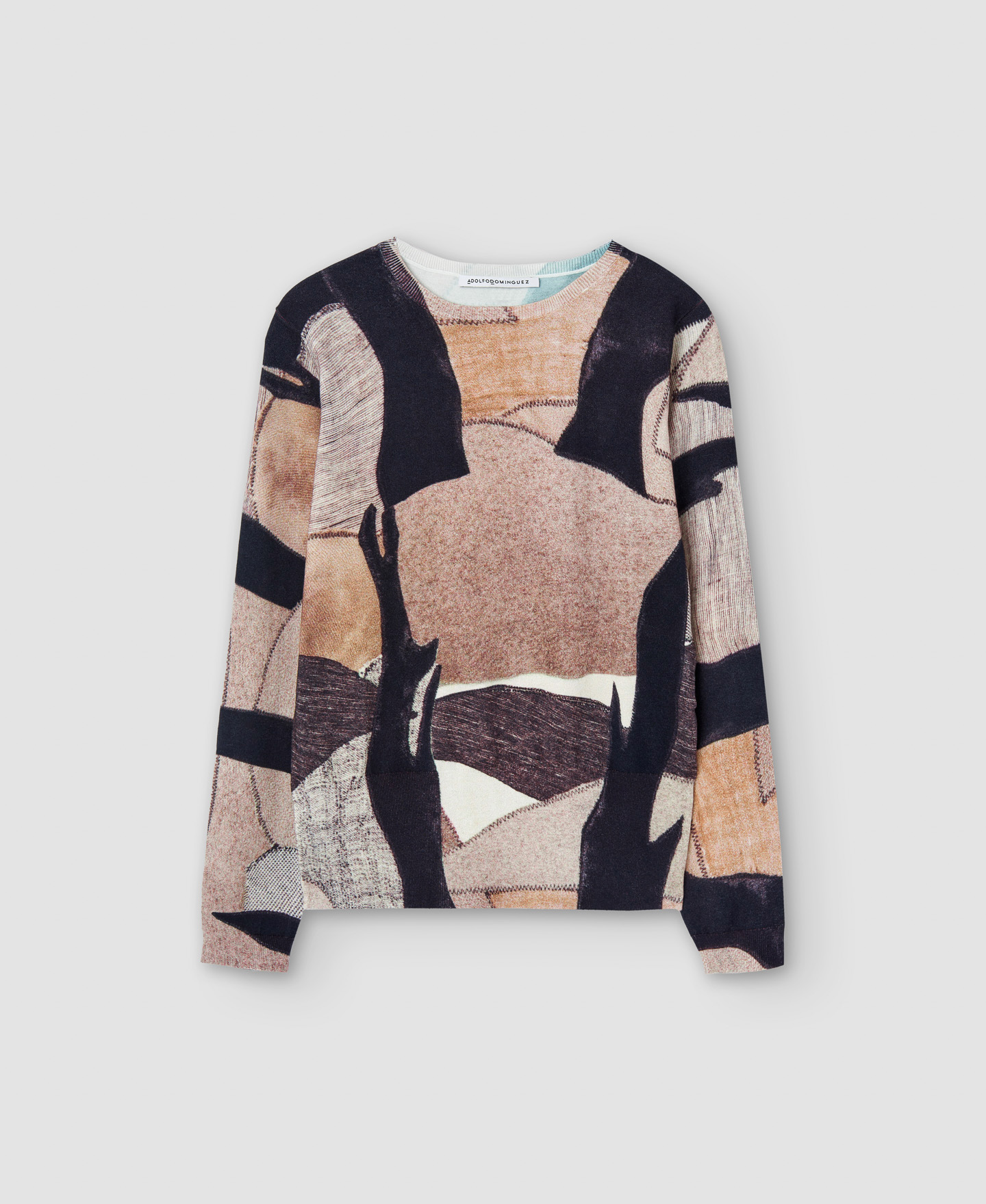 Viscose and nylon sweater image number 4