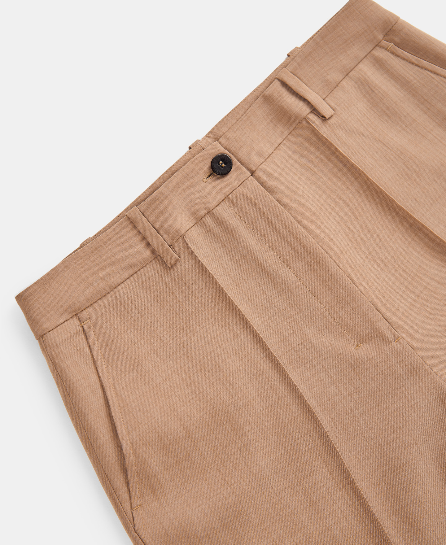 Straight silhouette long bermuda shorts image number 6
