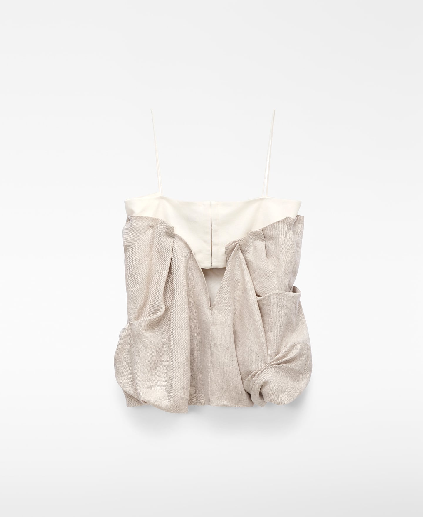 Mixed-fabric balloon top image number 5