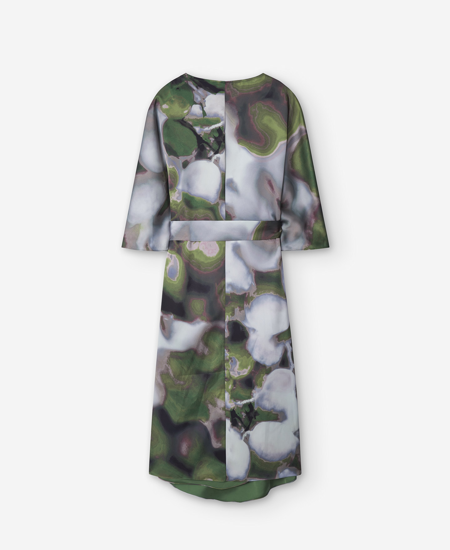 Vestido cruzado estampado image number 5